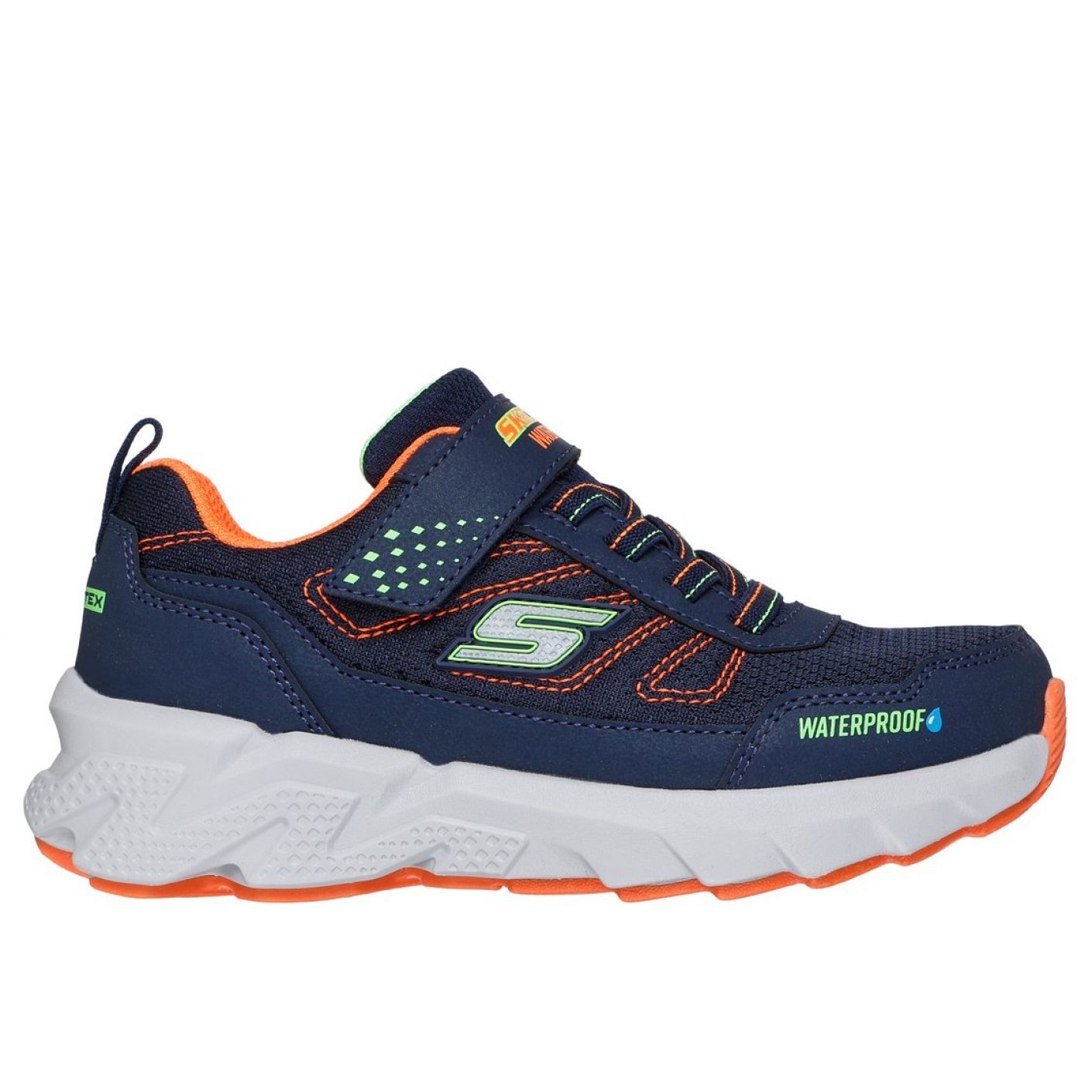Skechers Elite Sport Tread - Aquavek Jungen Blau/Orange