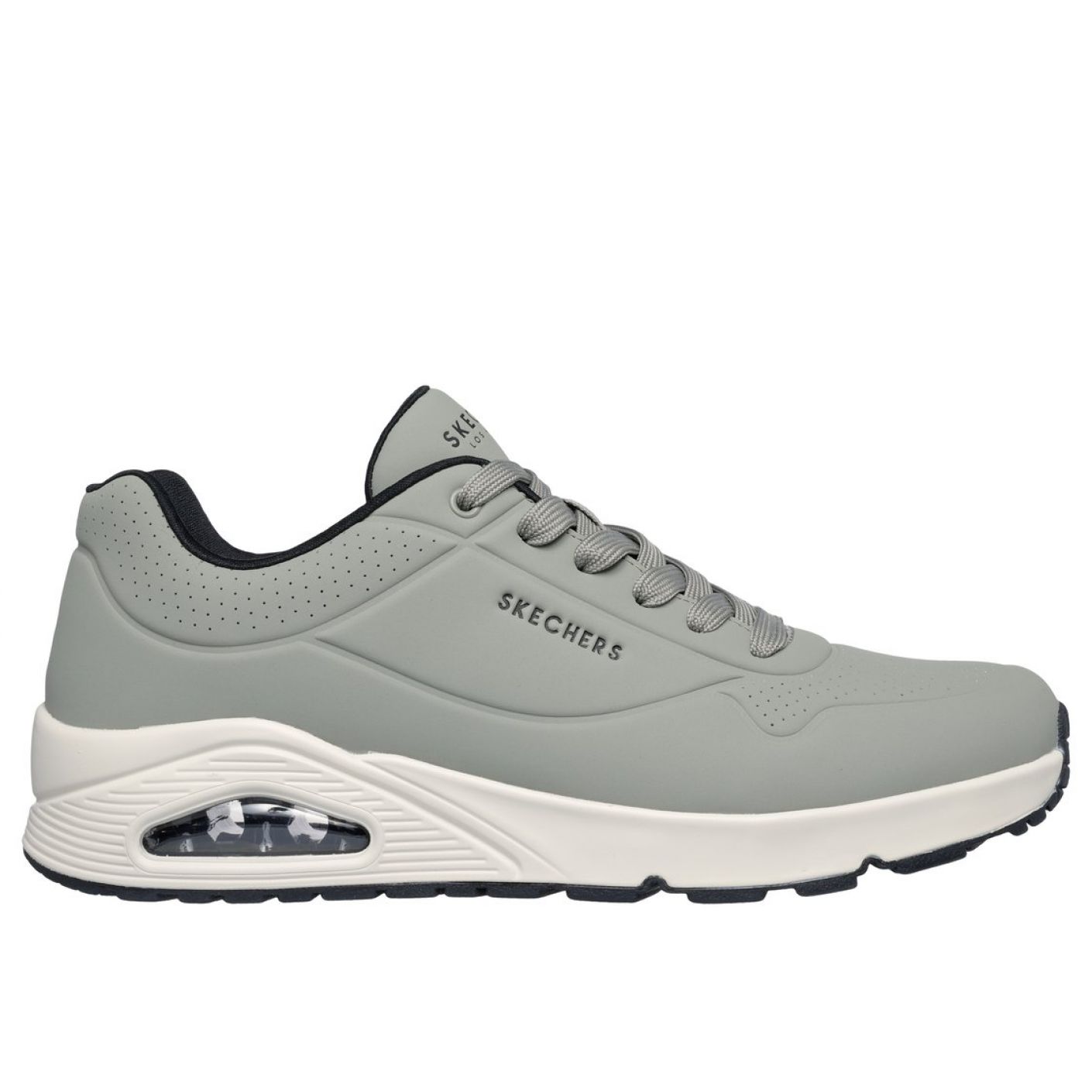 Skechers Uno - Stand On Air Oliv/Schwarz für Männer