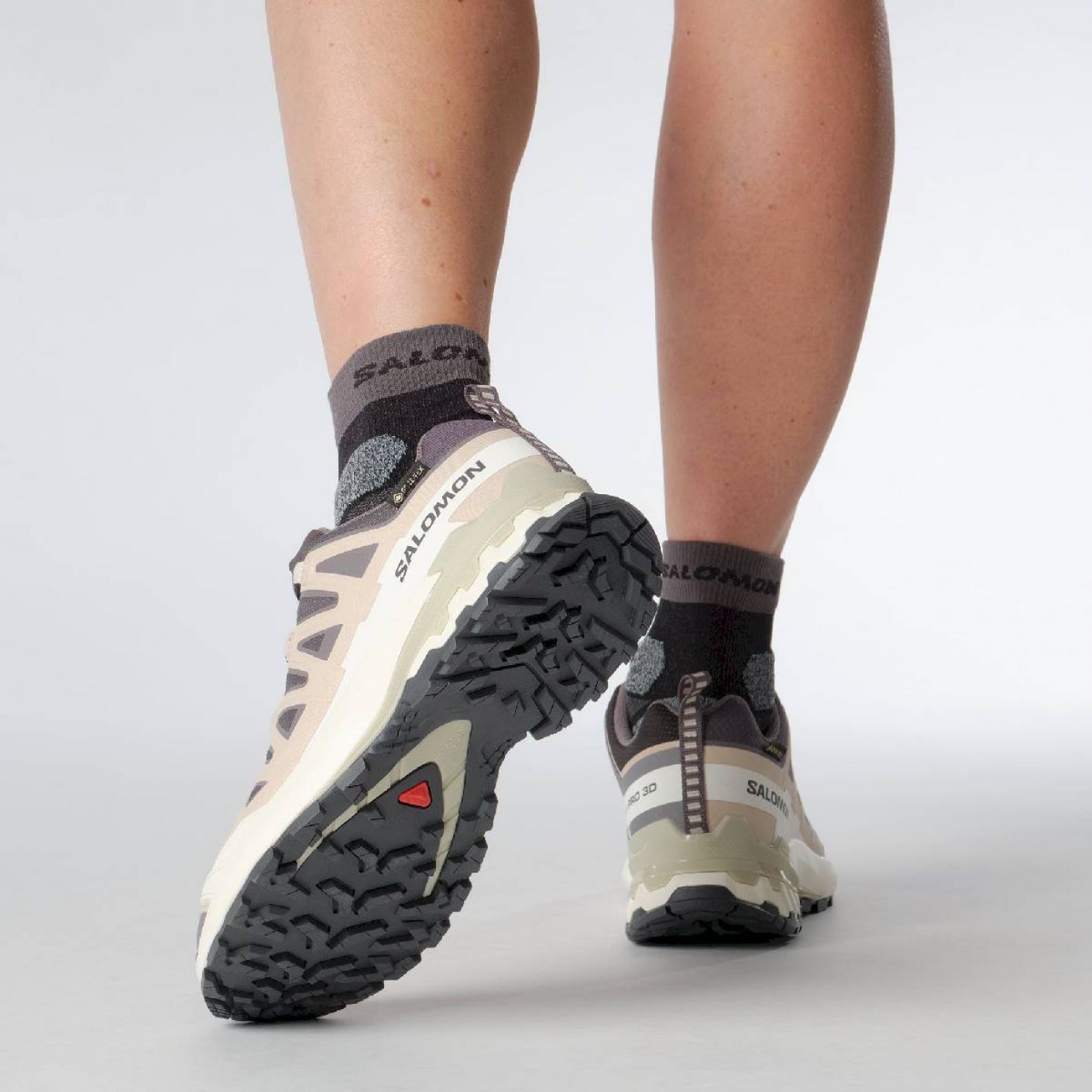 Salomon XA Pro 3D V9 GTX Nine Iron/Oxford Tan/Alfalfa da Donna