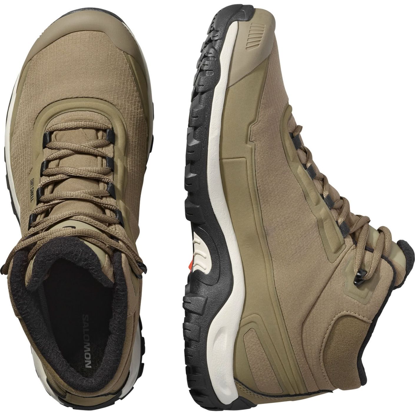 Salomon Shelter Waterproof Stone Grey/Black for Men