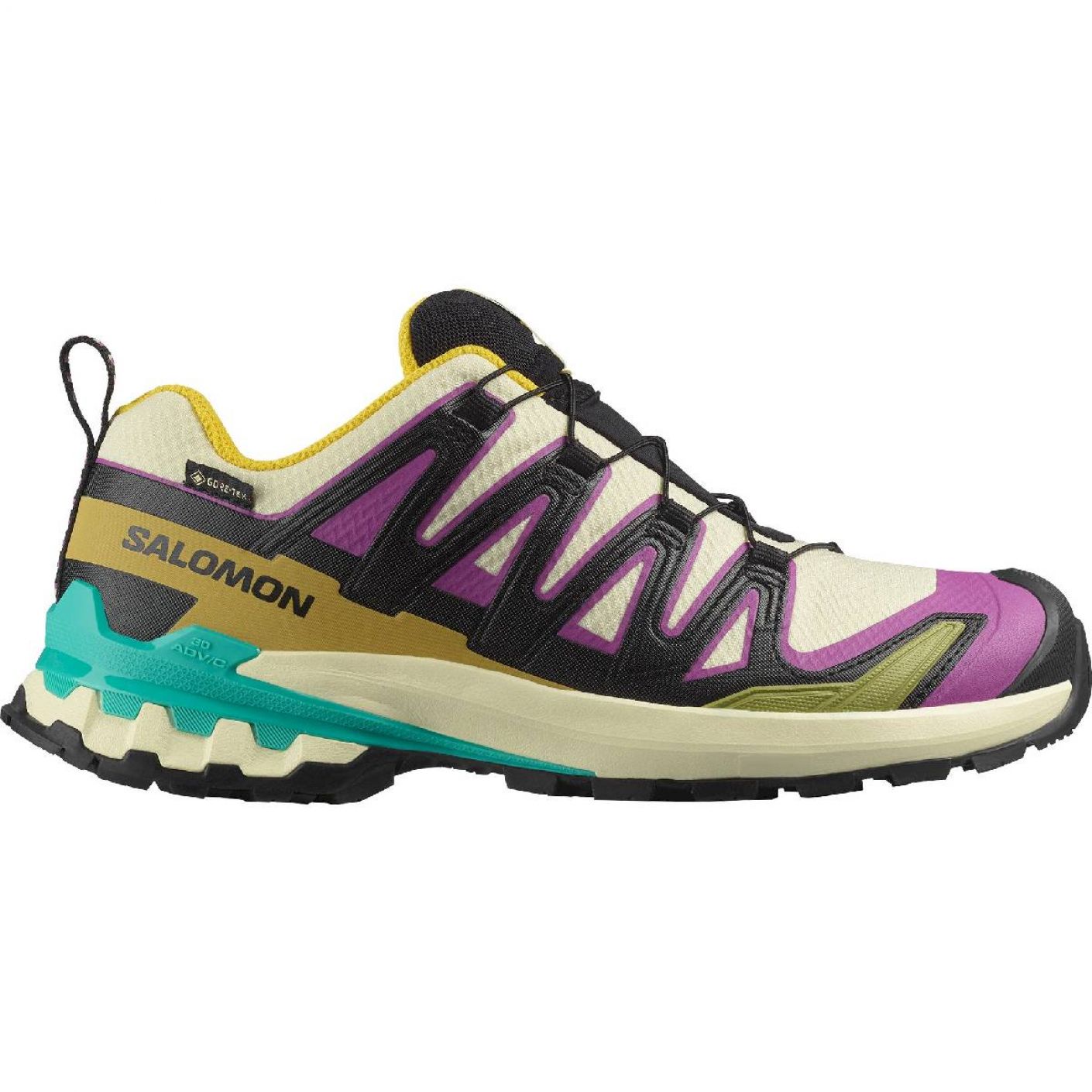 Salomon XA Pro 3D V9 GTX  Transparent Yellow/Black/Waterfall da Donna