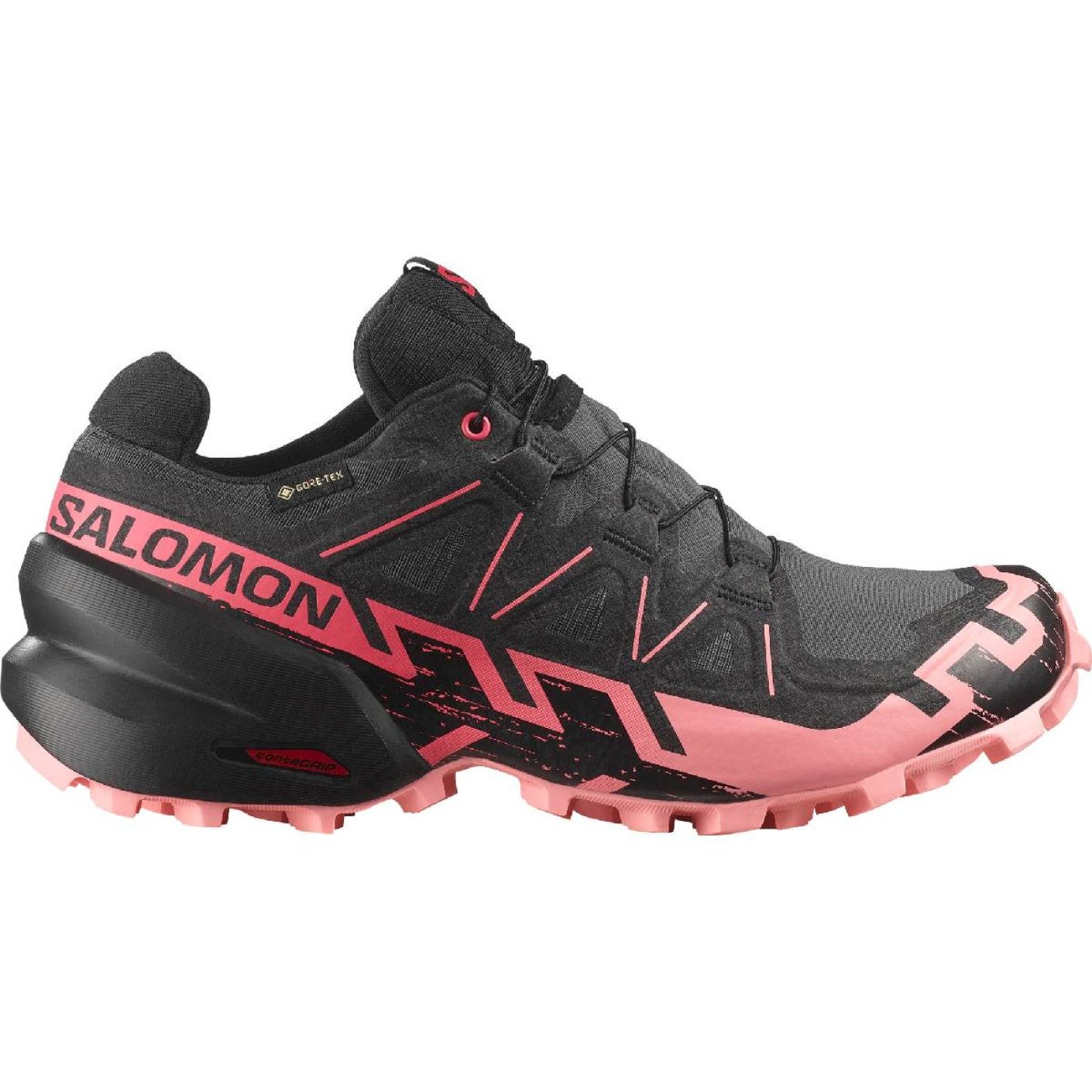 Salomon Speedcross 6 GTX Nine Iron / Black / Flamingo Pink