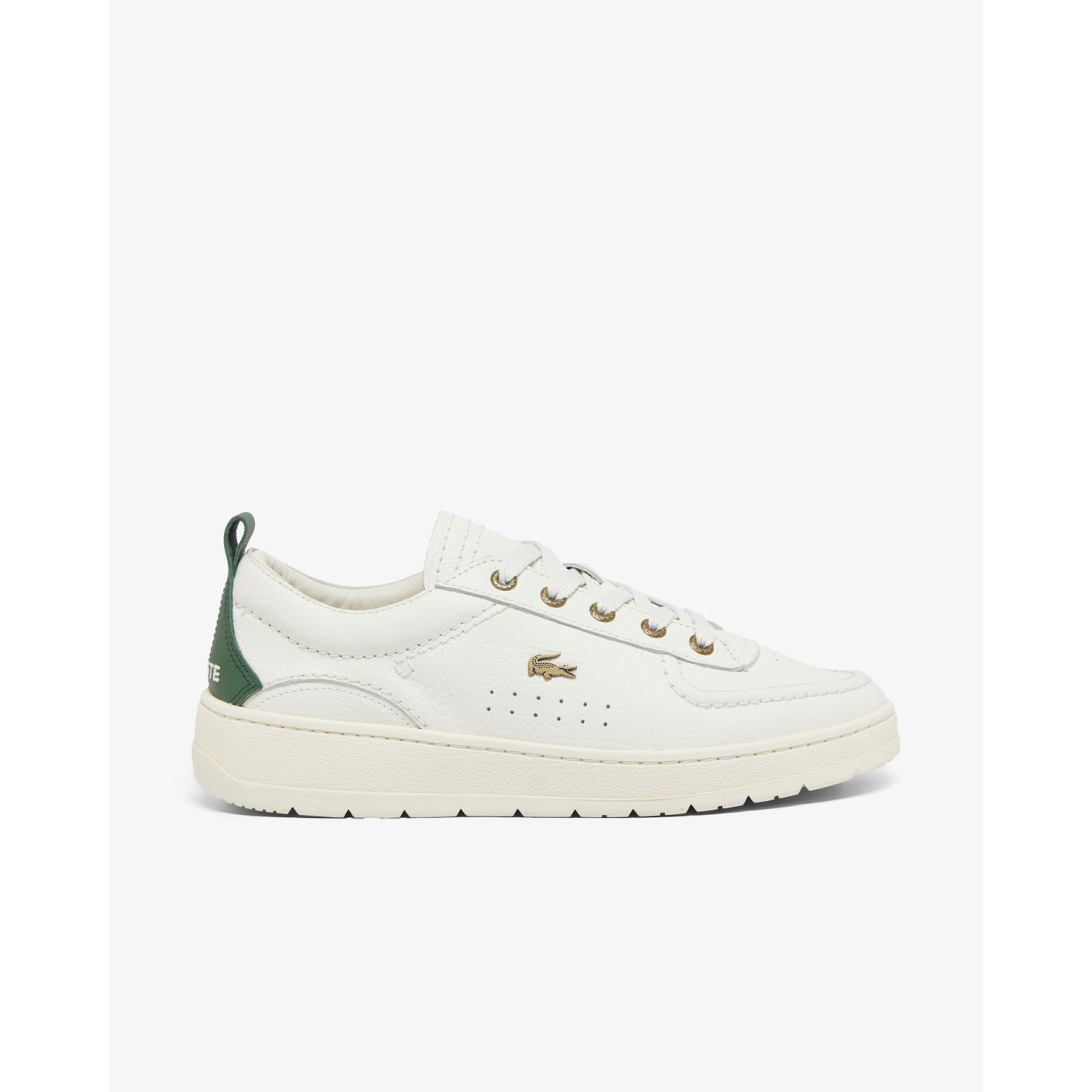 Lacoste Umpire Off White/Dark Green-1Y5 da Uomo