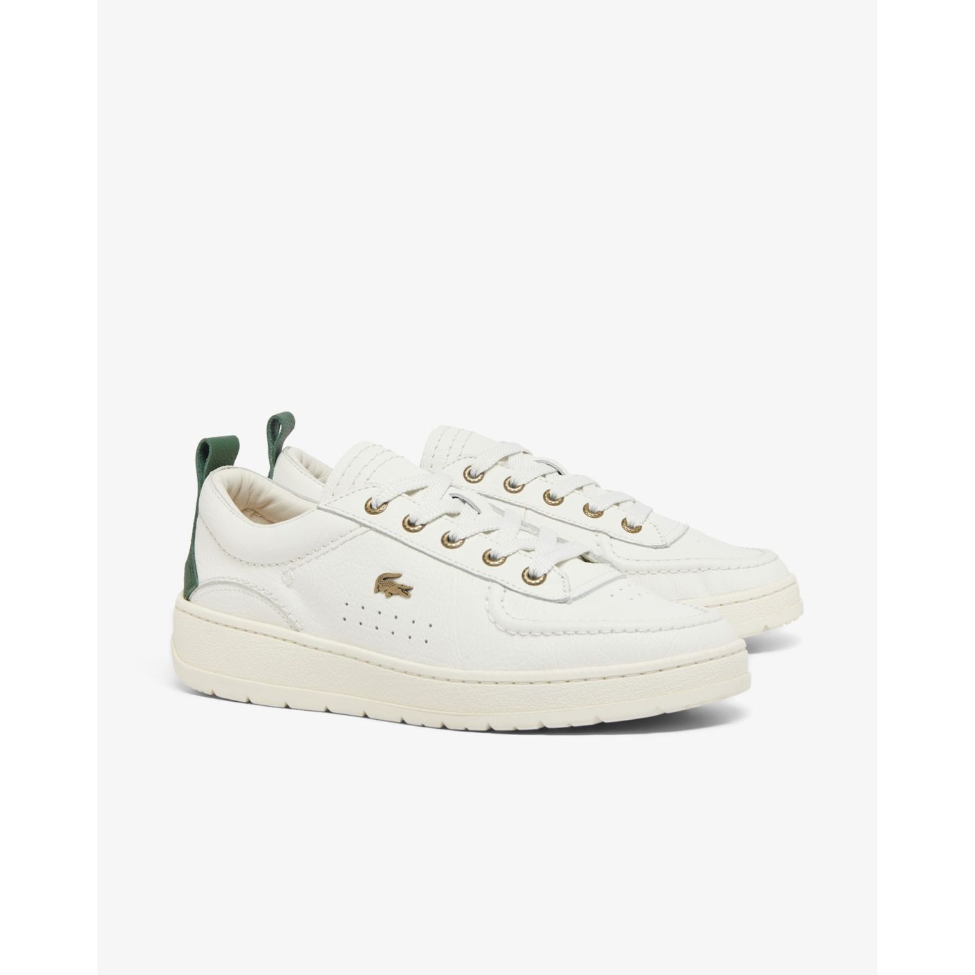 Lacoste Umpire Off White/Dunkelgrün für Herren