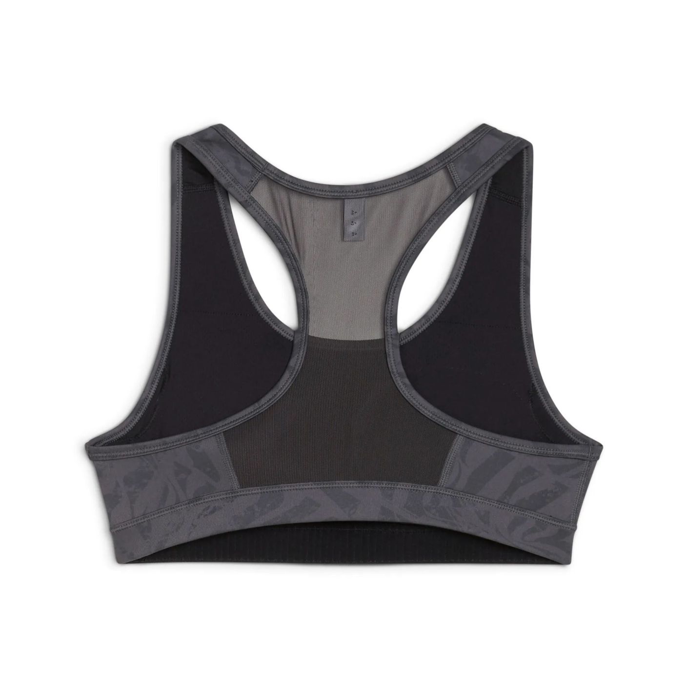 Puma Bra 4KEEPS - PADDED - RIBBON STRIPE Dusky Grey da Donna
