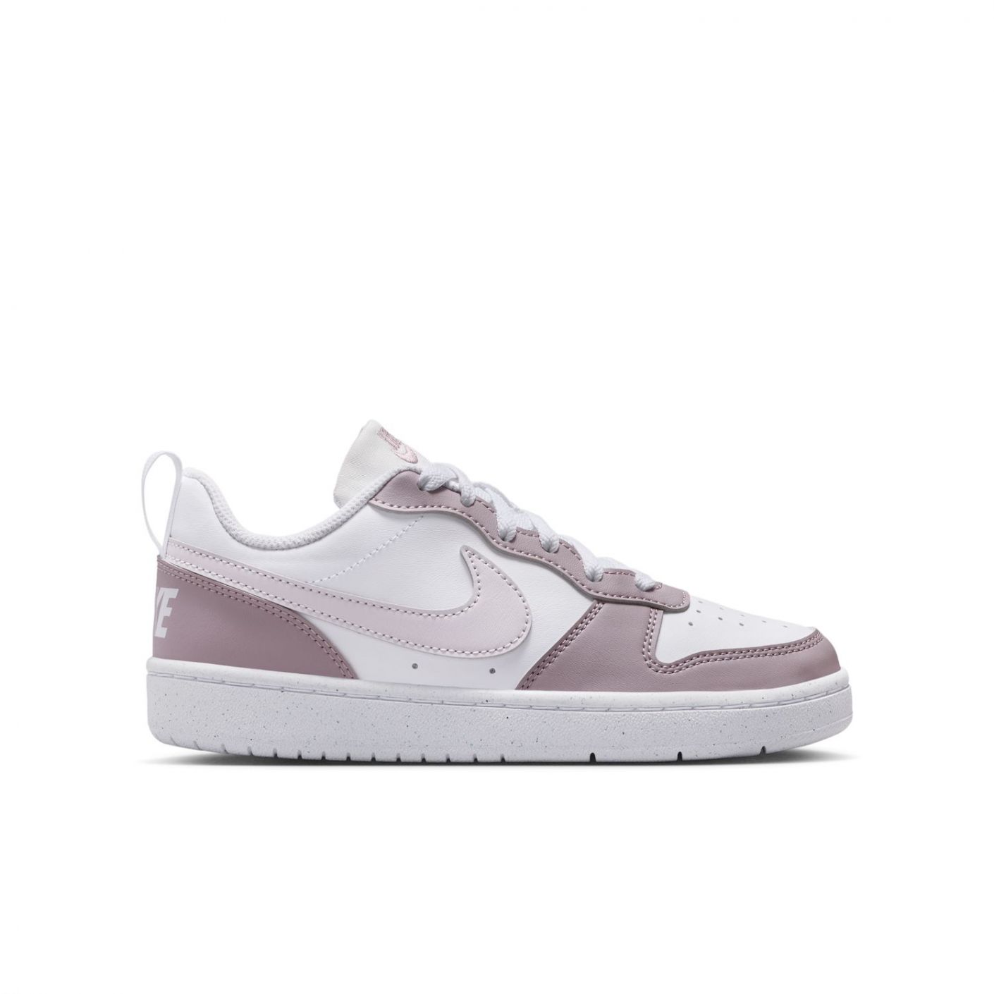 Nike Court Borough Low Recraft GS Weiß/Venice-Plum Fog