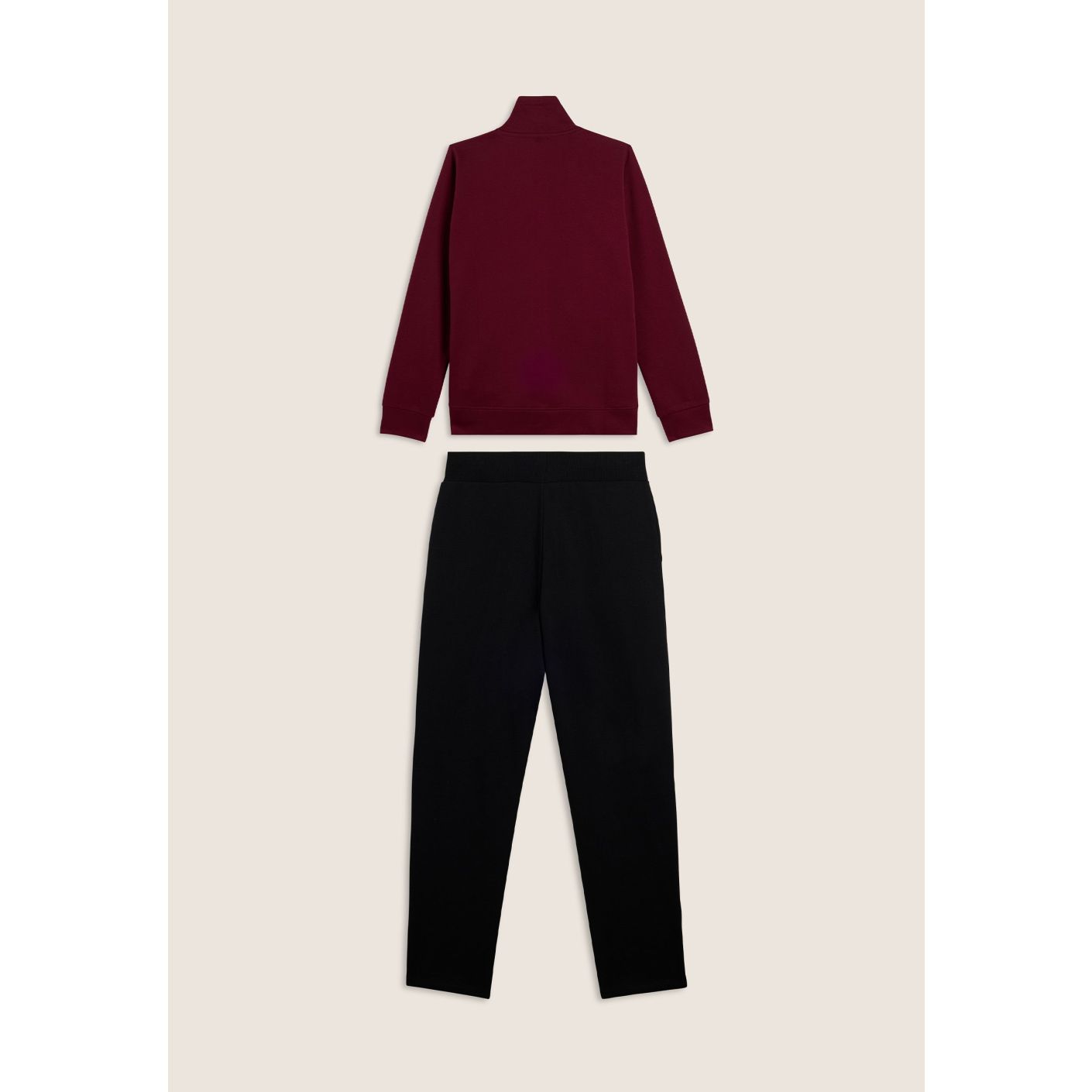 Freddy High Neck Tracksuit with Pearlescent Logo Red for Women