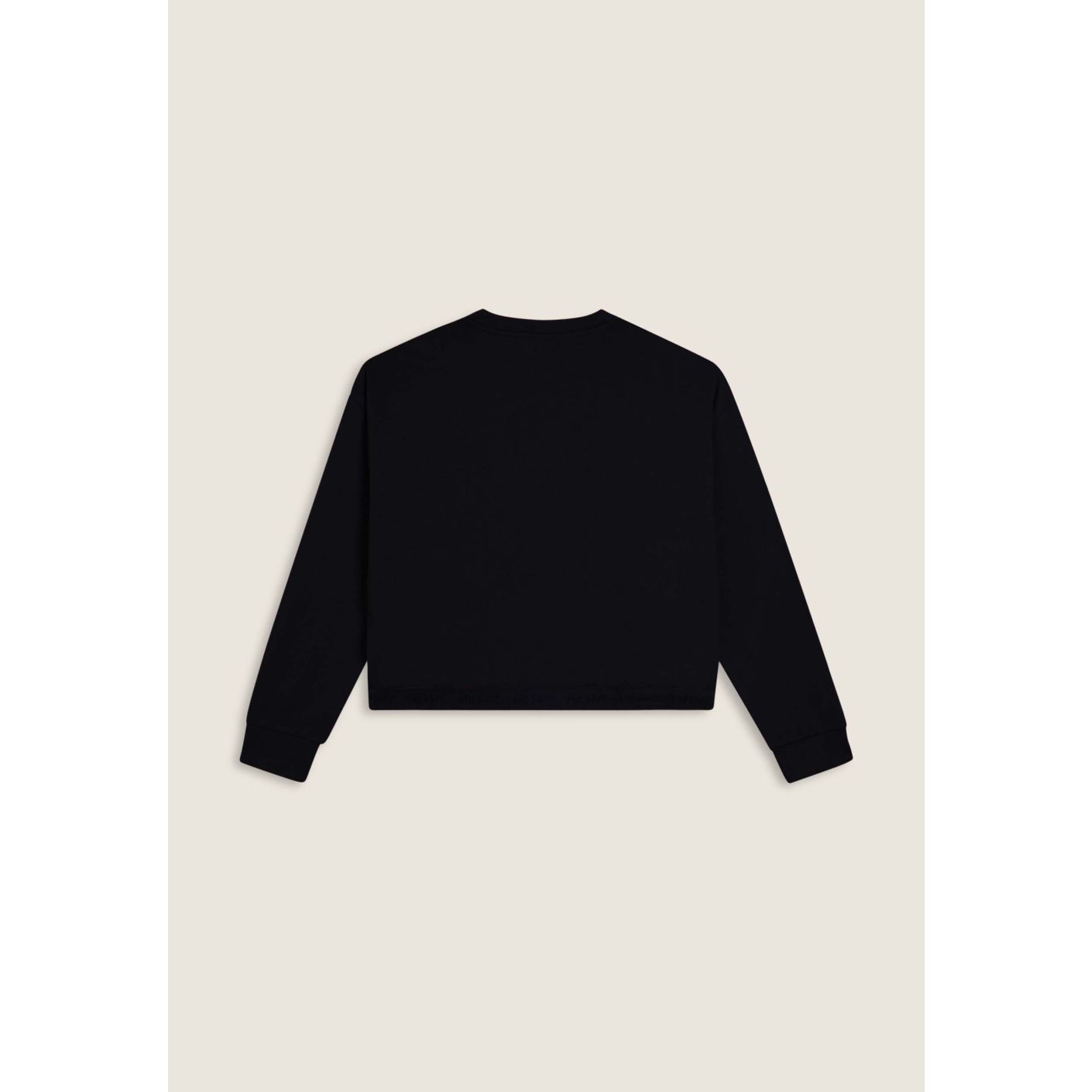 Freddy Sweatshirt mit logoband und Stickerei Schwarz für Damen