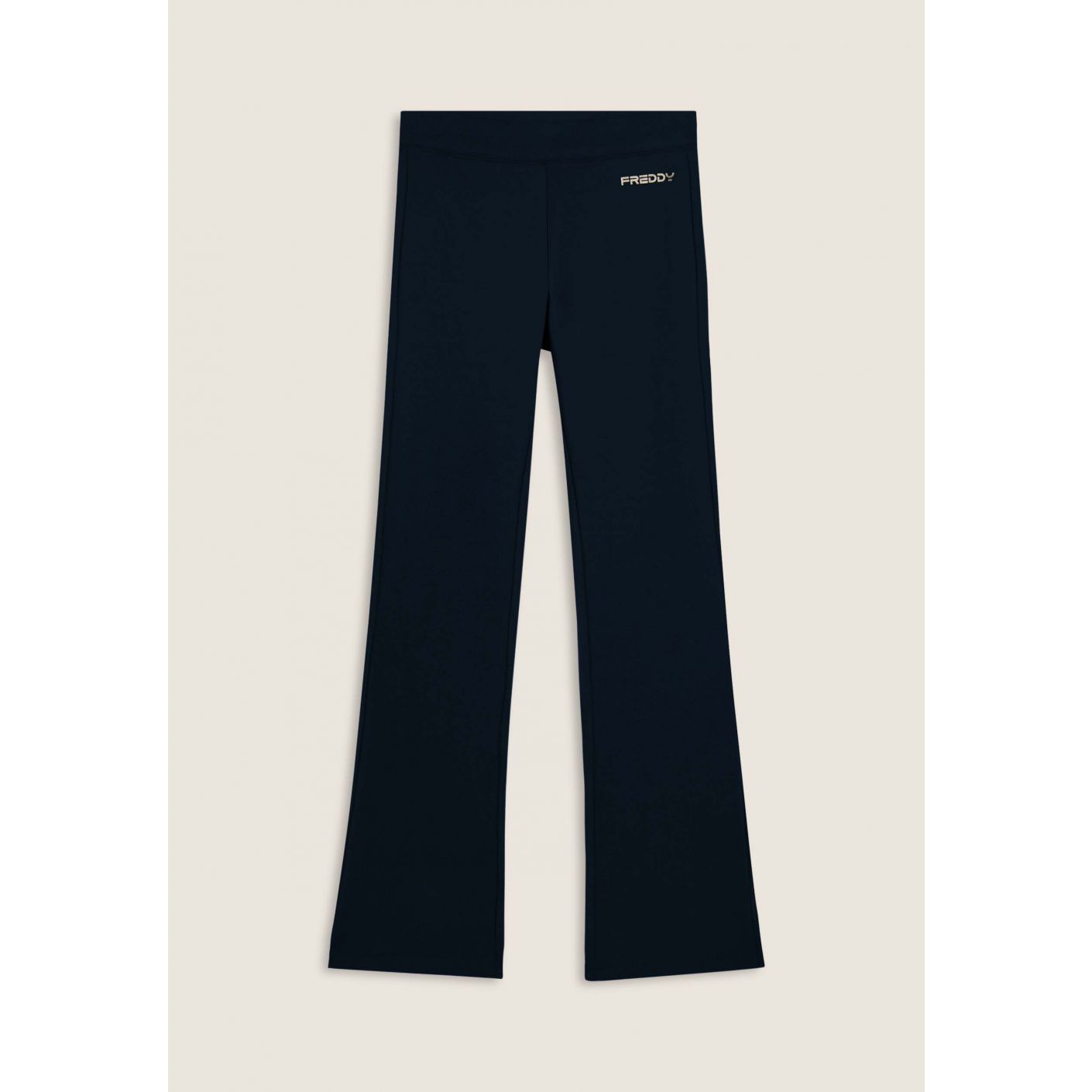 Freddy Leggings flare in felpa elasticizzata Blu da Donna