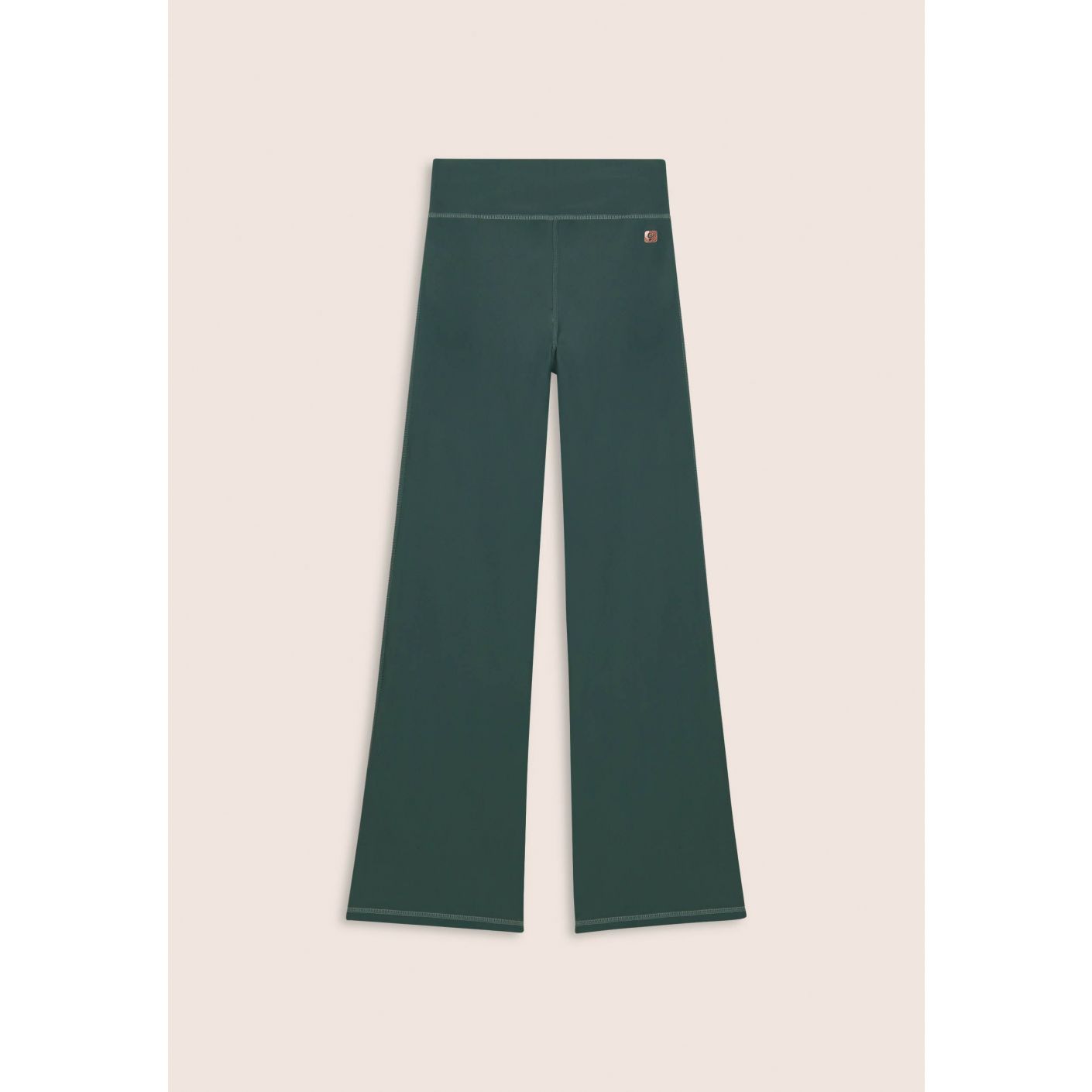 Freddy Leggings a zampa con vita alta e tasca interna Verdi da Donna