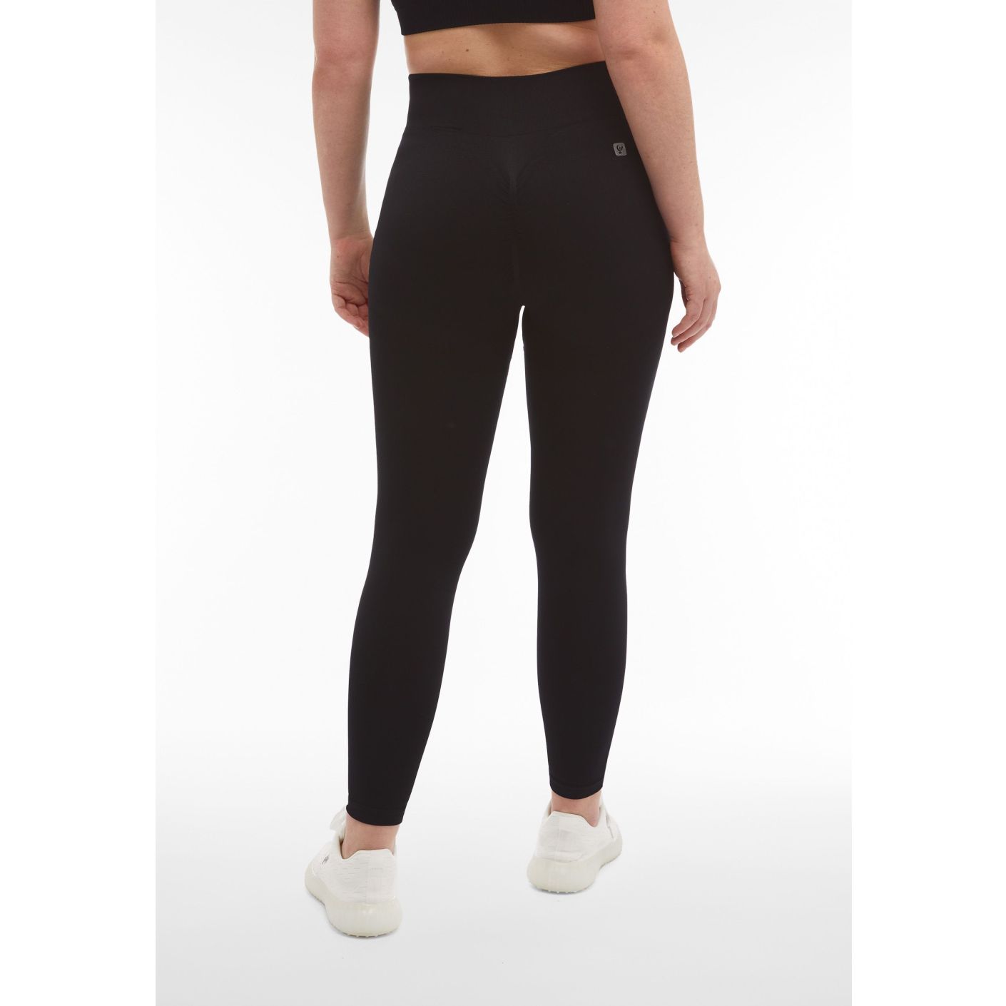 Freddy Leggings 7/8 seamless high-waisted ribbed Black for Women