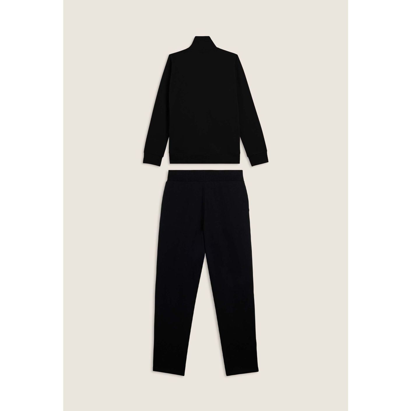 Freddy High Neck Jumpsuit with Pearled Logo Black for Women