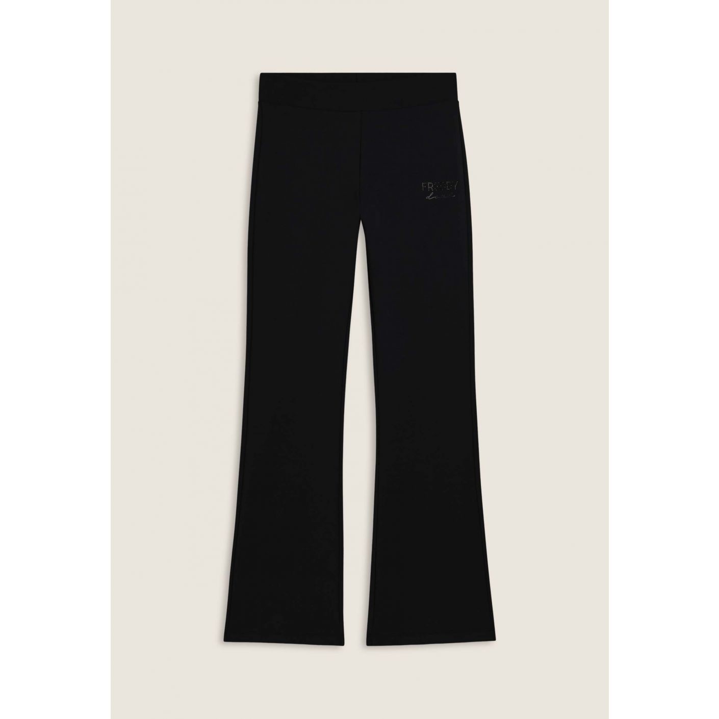 Freddy Pantalone flare in felpa elasticizzata Nero da Donna