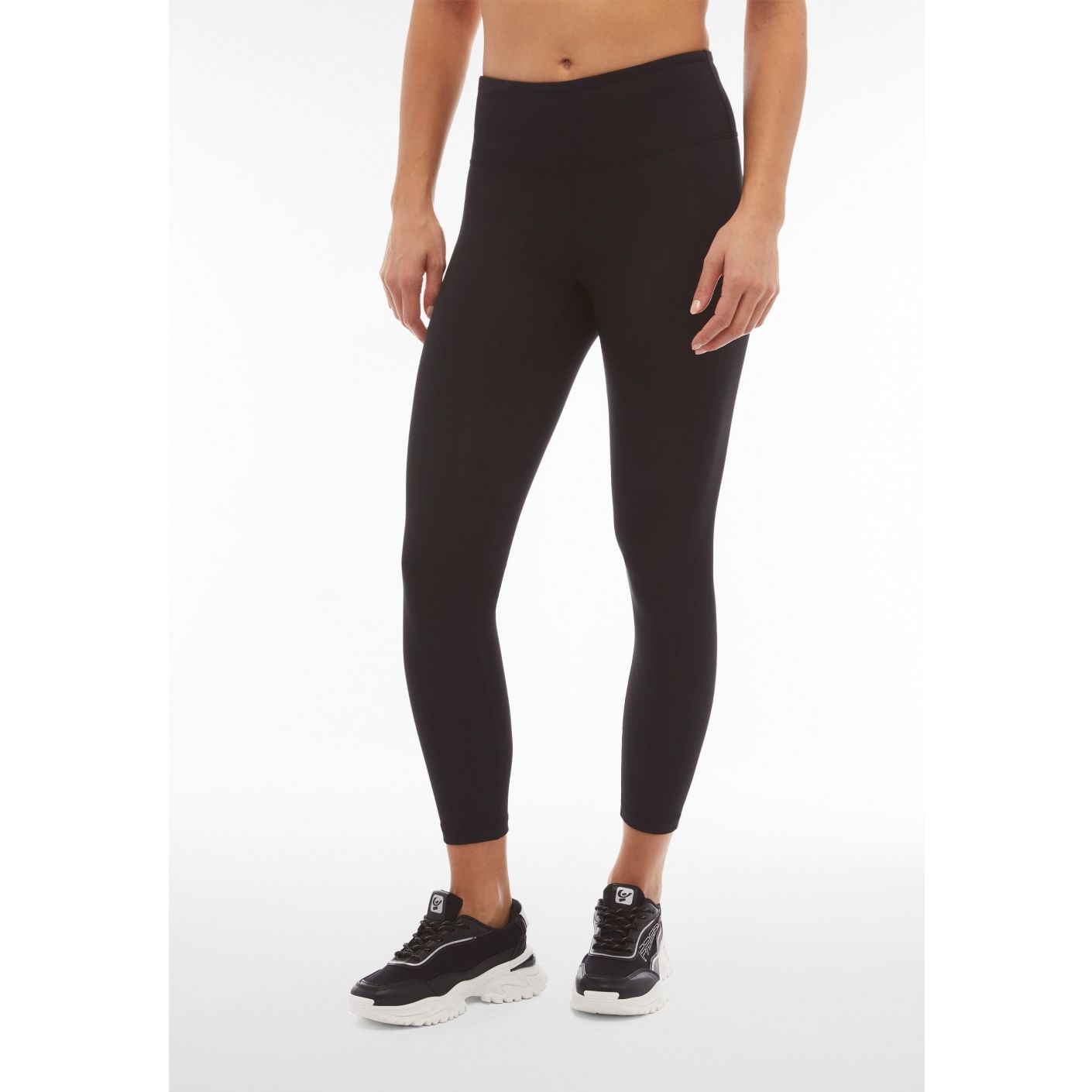 Freddy Leggings 7/8 vita alta Nero da Donna