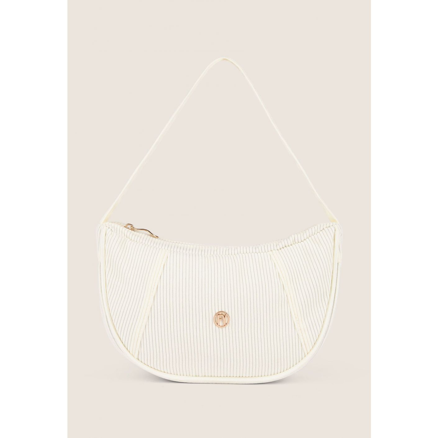 Freddy Borsa in Corduroy Beige da Donna