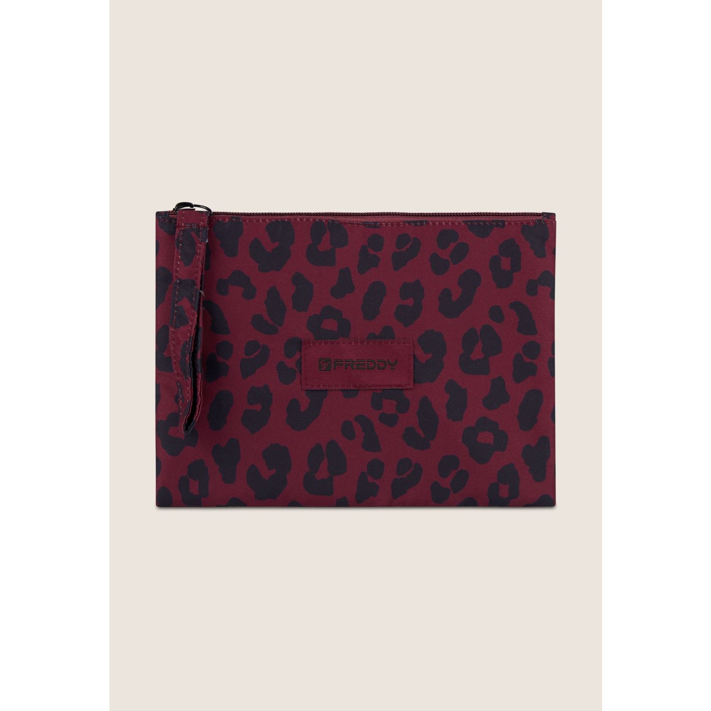 Freddy Burgunder Animalier Tasche für Damen
