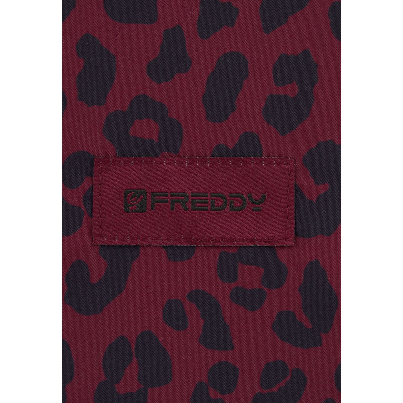 Freddy Burgunder Animalier Tasche für Damen