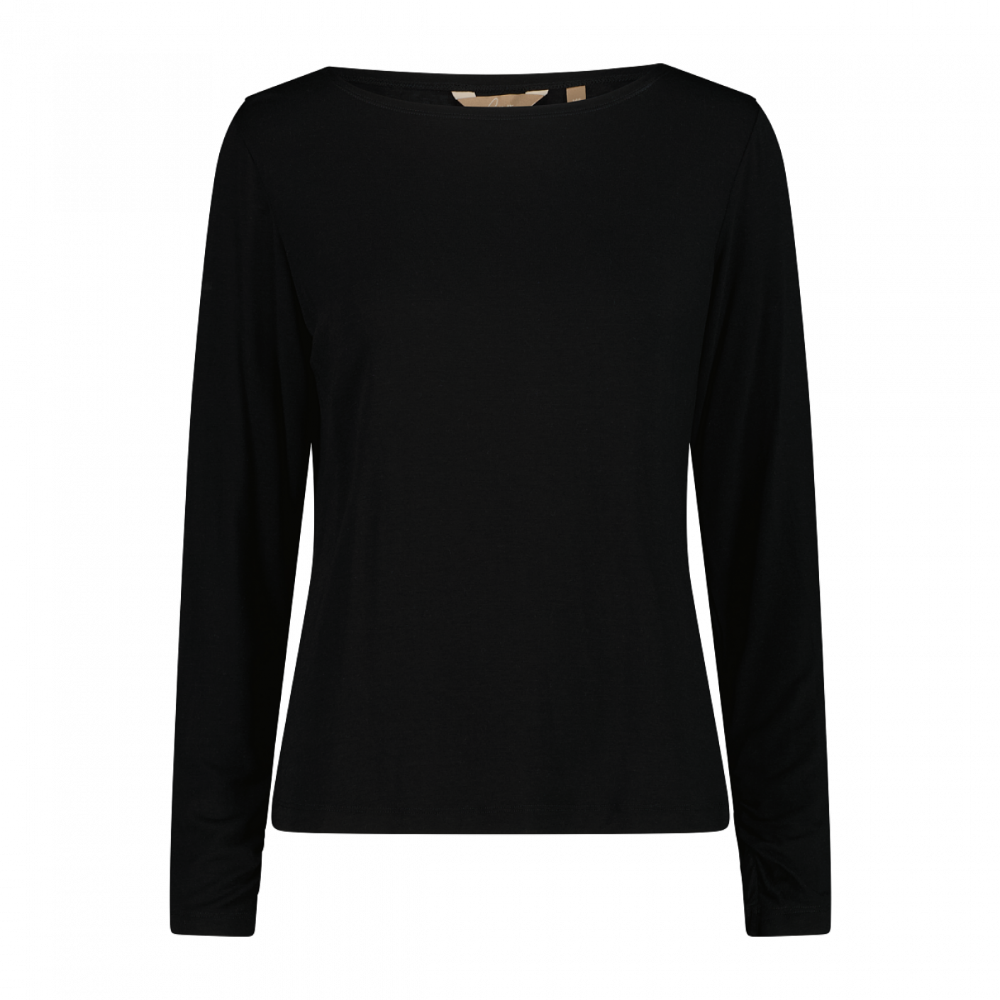 CMP Maglia in Light Tencel Merino Nera da Donna