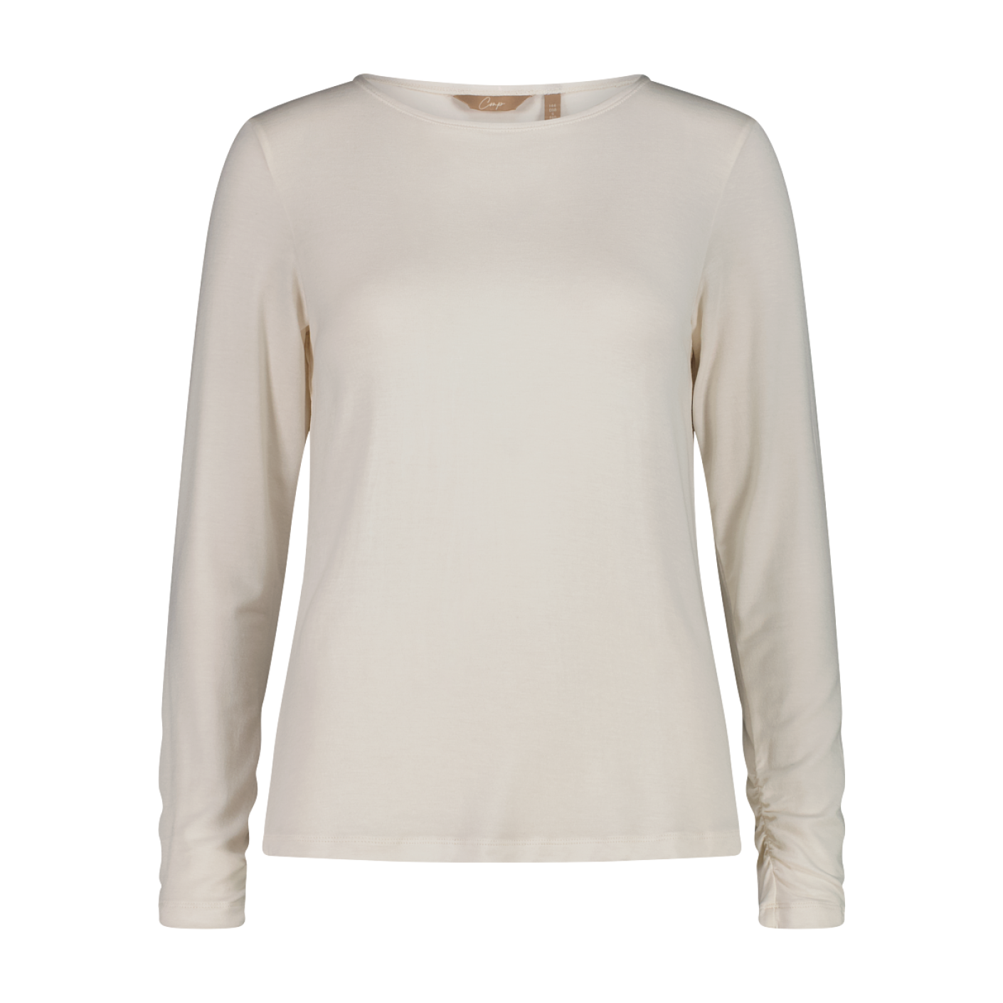 CMP Pullover aus leichtem Tencel Merino in Elfenbein für Damen