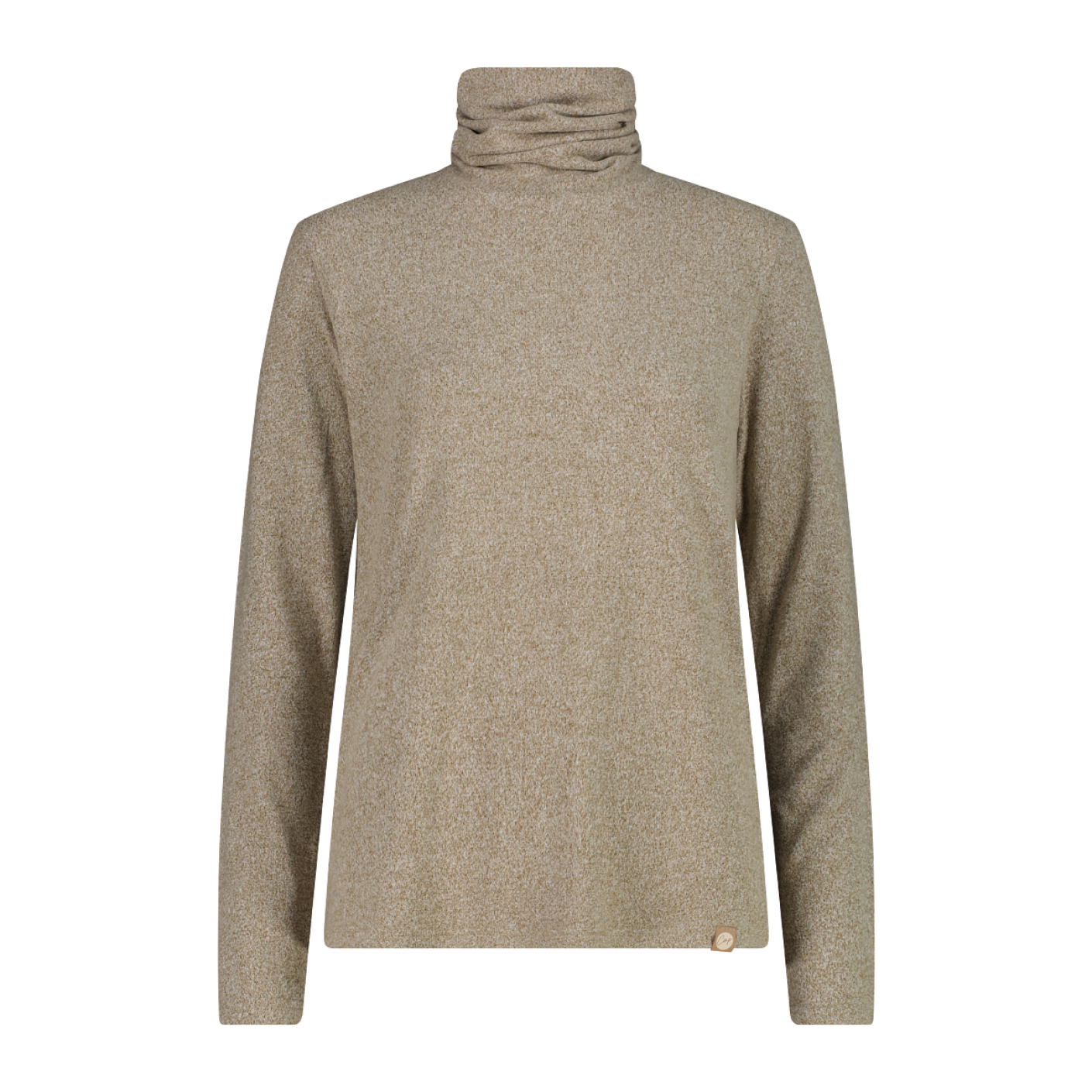 CMP Maglia con collo a dolcevita Tabacco da Donna