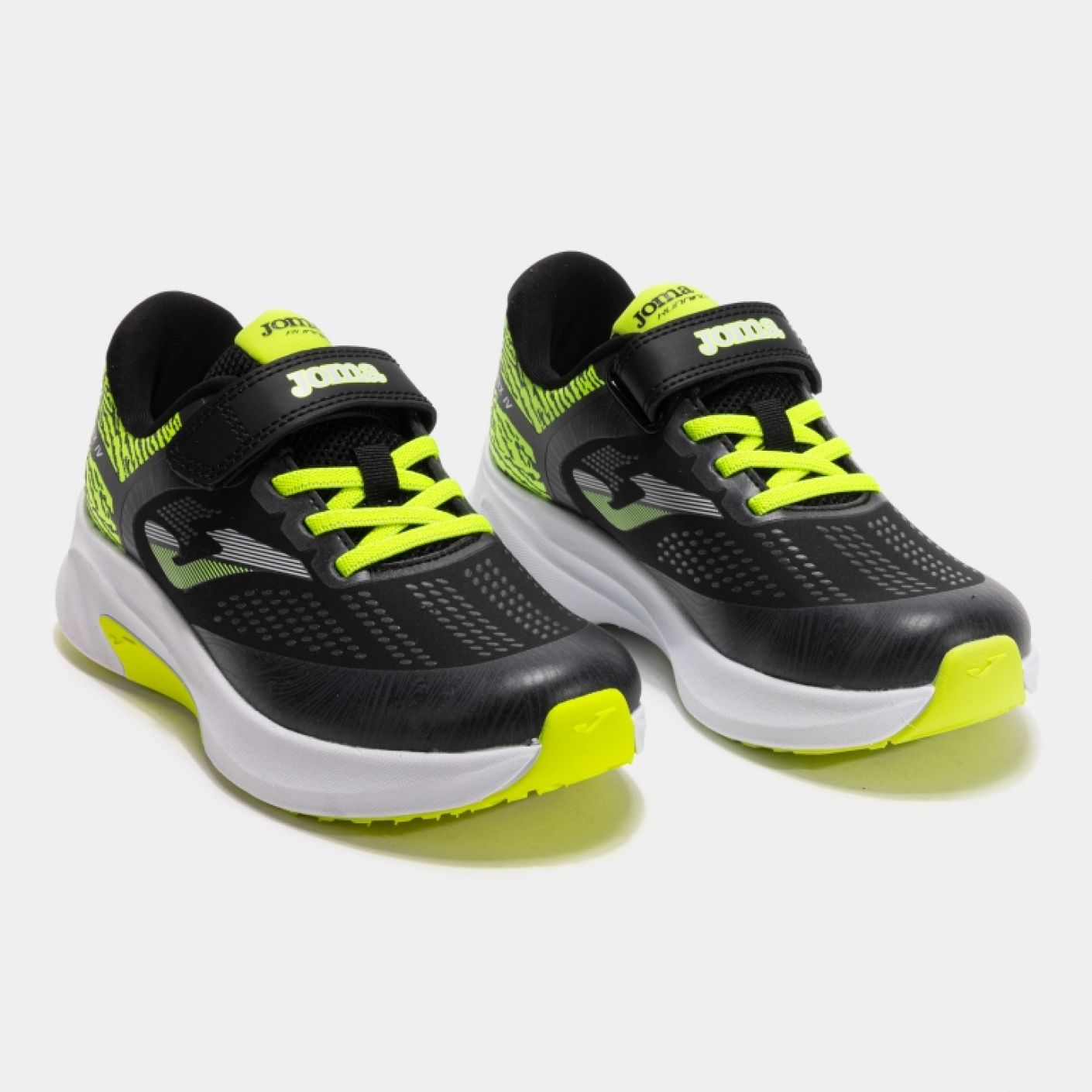 Joma Fenix Junior 2501 Schwarz/Fluogelb