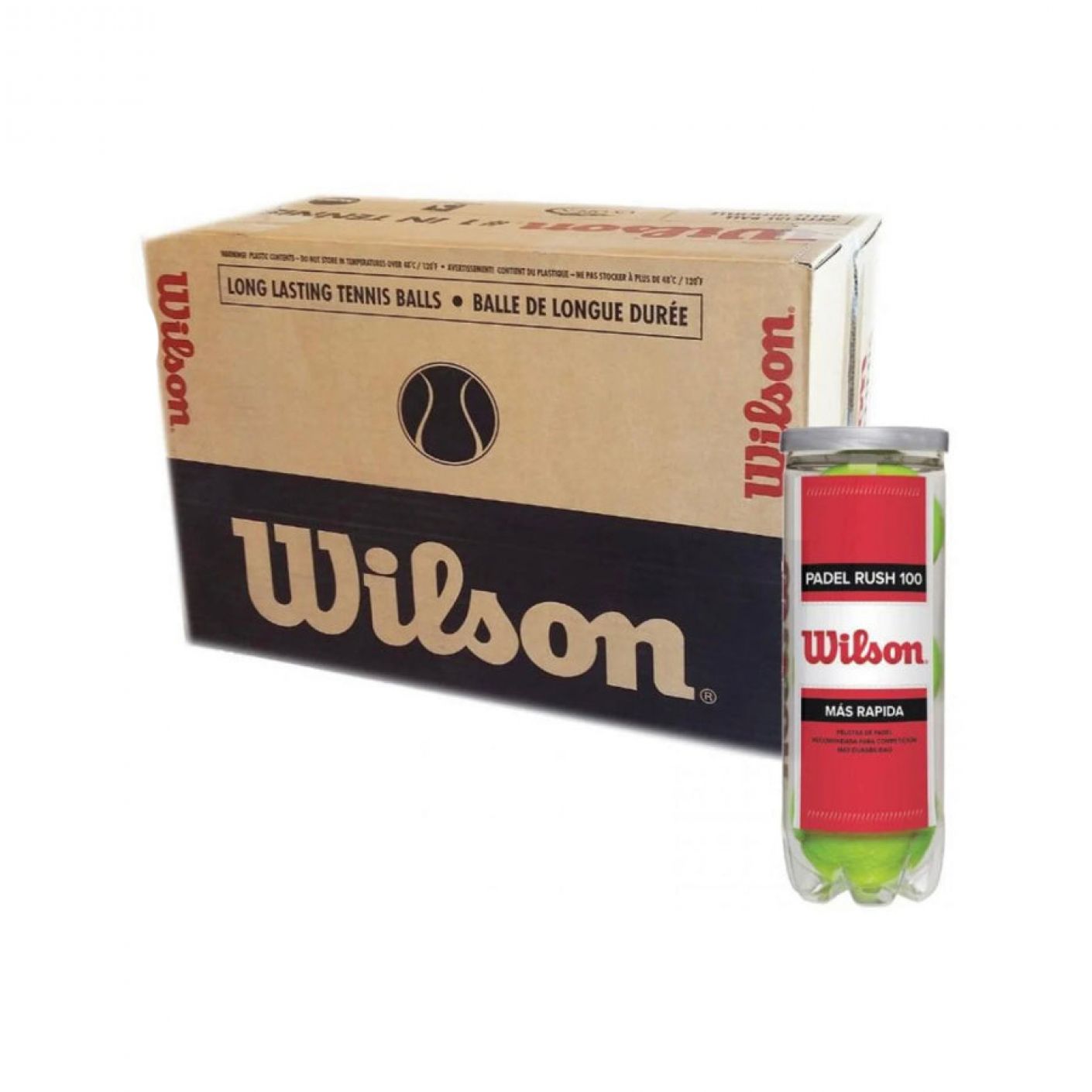 Wilson Padel Rush 100 X3 balls