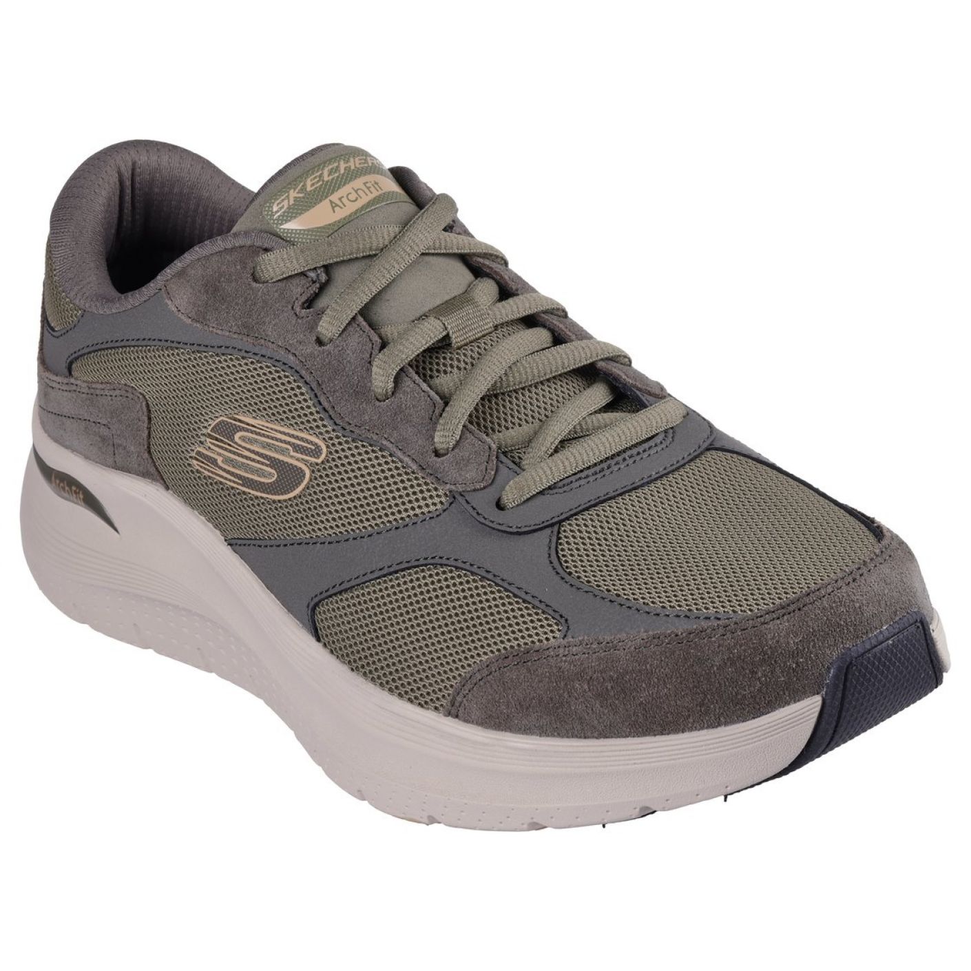 Skechers Arch Fit 2.0 - The Keep Olive da Uomo