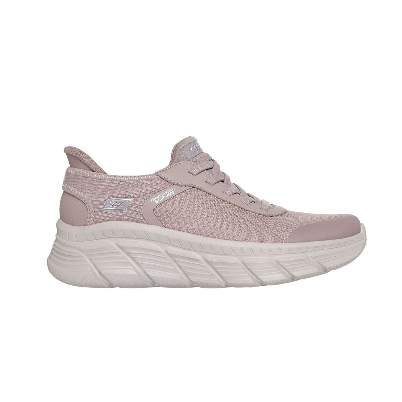 Skechers Bob B Flex Hi - Linear Force Taupe für Frauen
