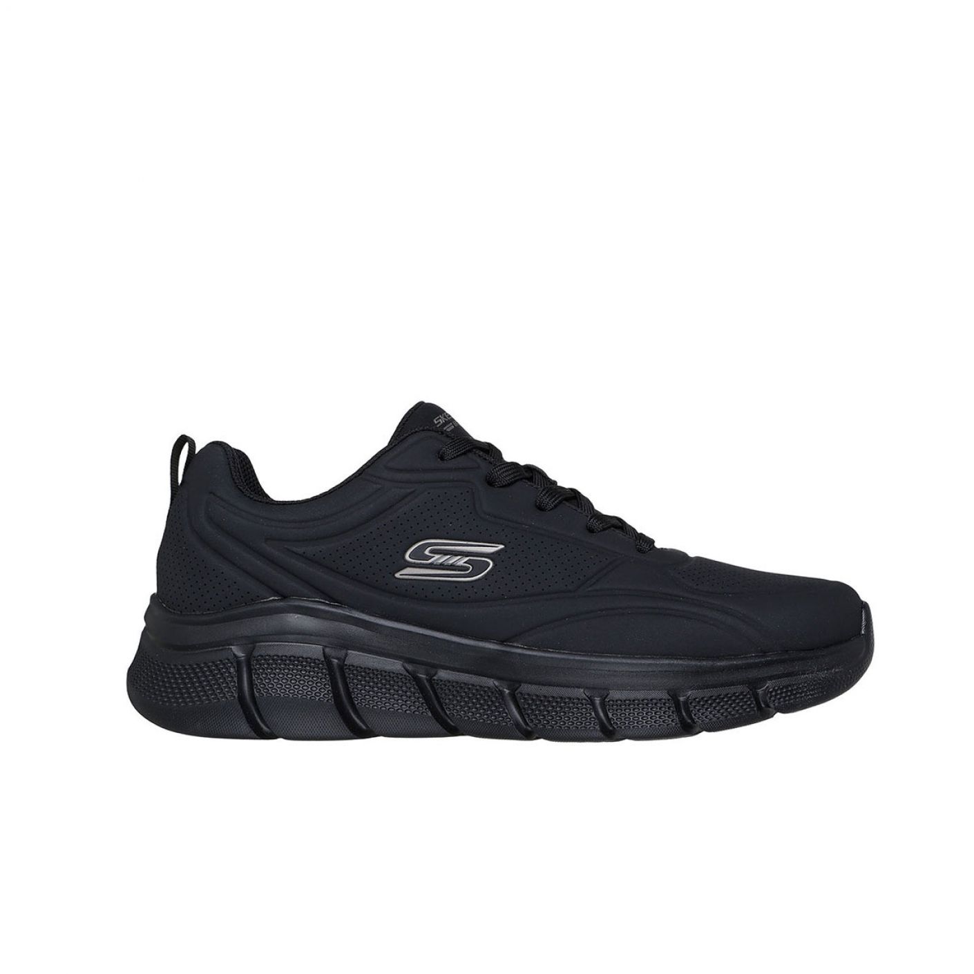 Skechers Bobs Flex Arctic Edge Total Black da Uomo