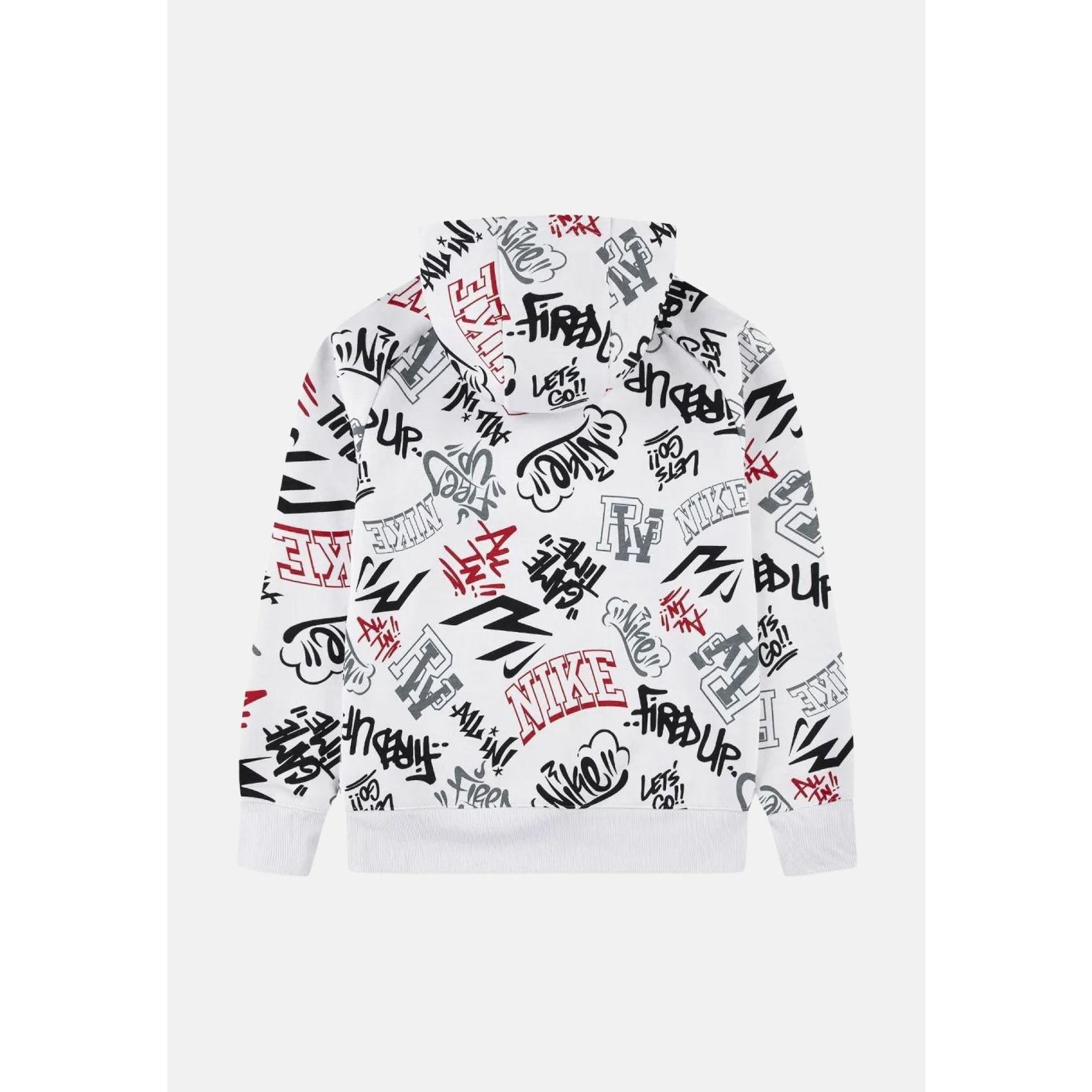 Nike Jordan Junior Graffiti Hoodie Weiß