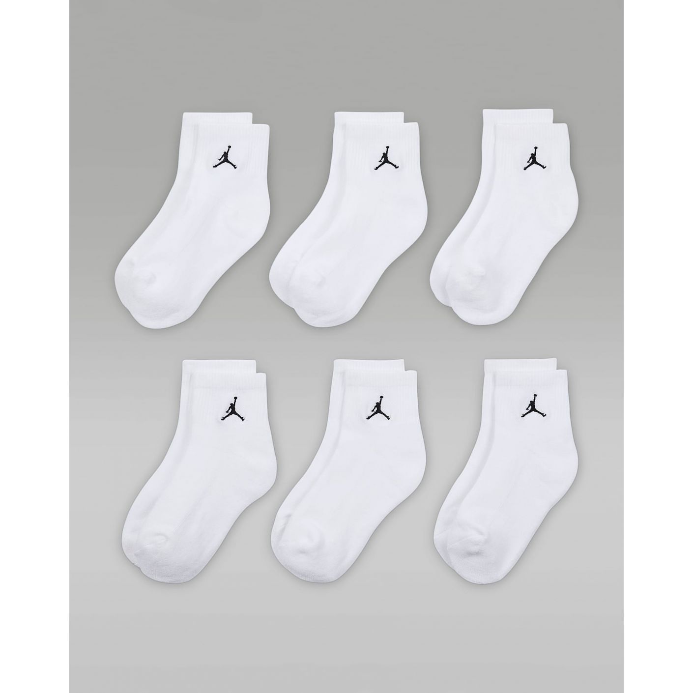 Nike Calzini Jordan Everyday Essential 6 Pezzi Bianchi
