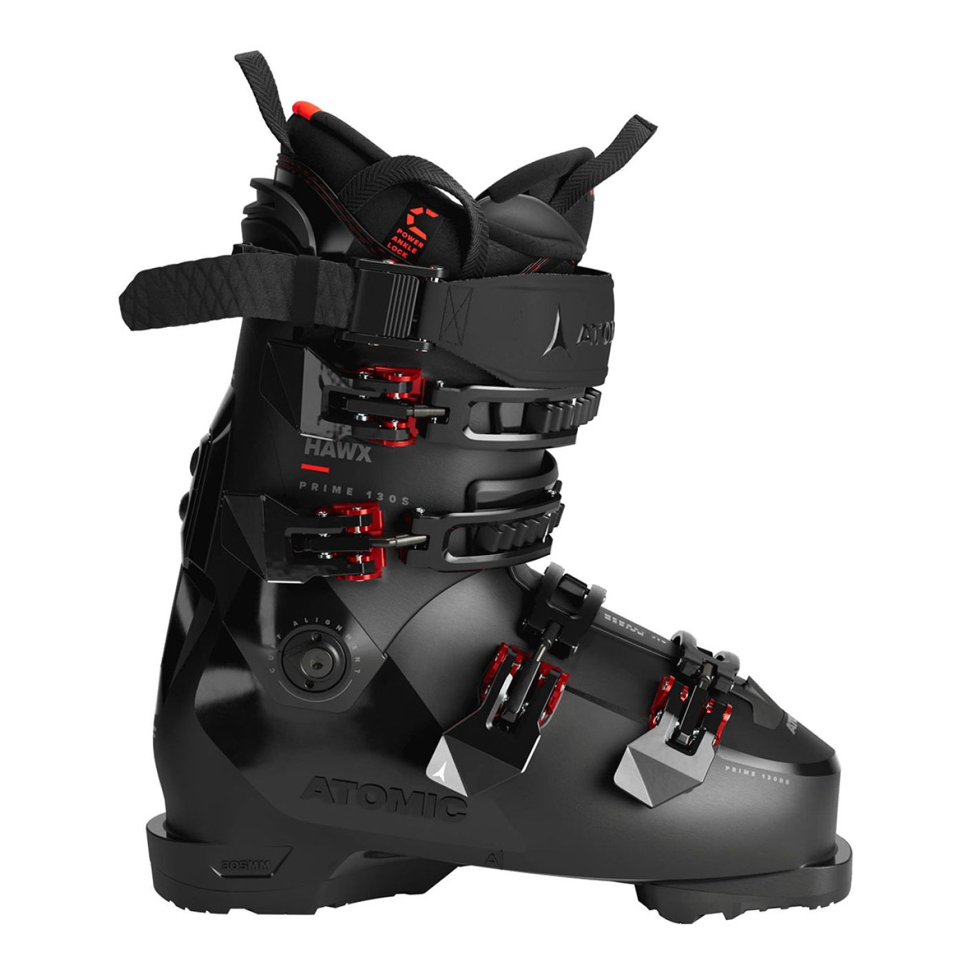 Atomic Hawx Prime 130 S Schwarz/Rot Stiefel