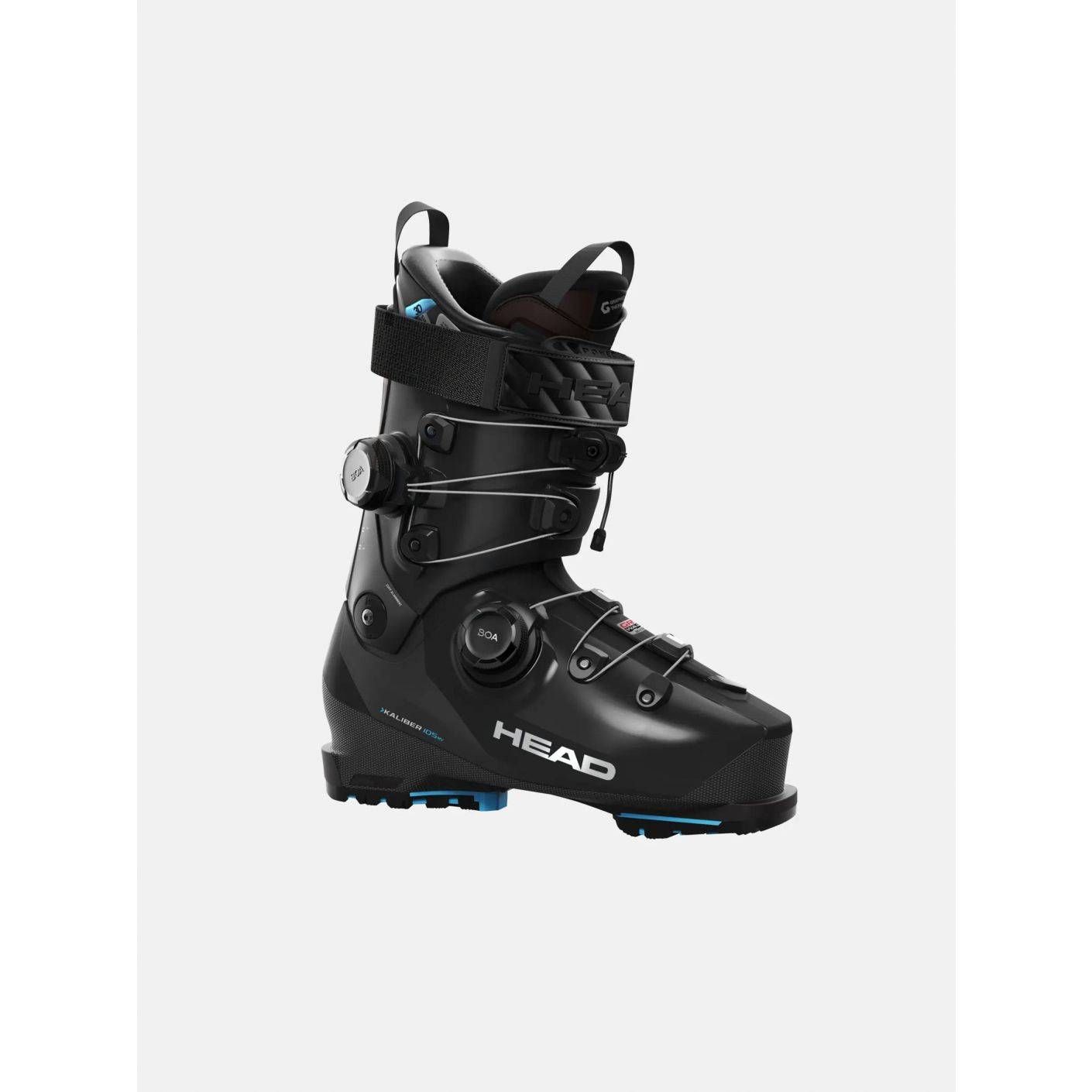 Head Skischuh Kaliber 105 MV GW Boa2 Doppio Boa black-turquoise da Donna