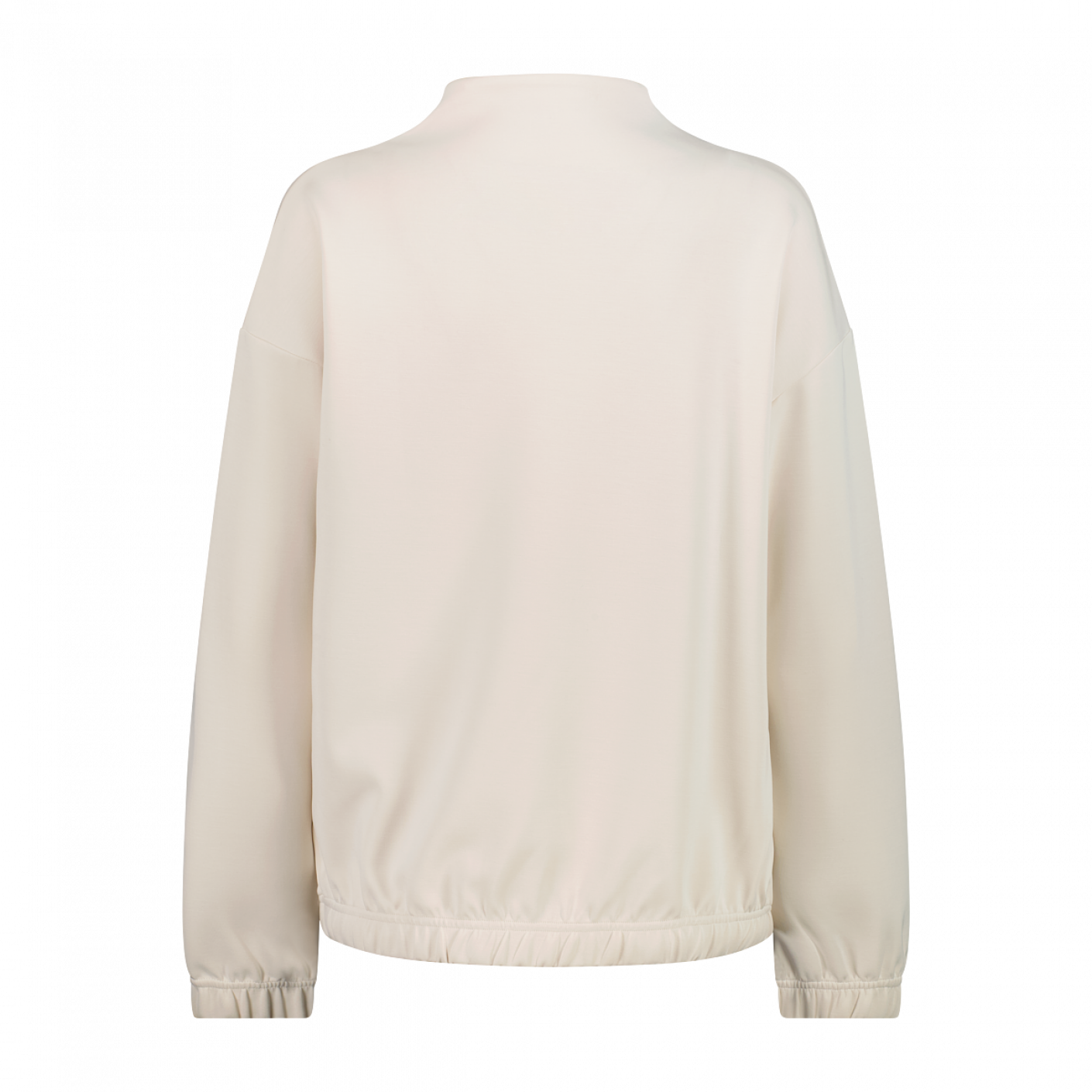 CMP Felpa con finitura modal satinato Avorio da Donna