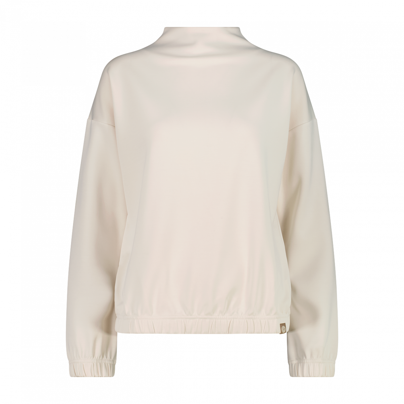 CMP Felpa con finitura modal satinato Avorio da Donna