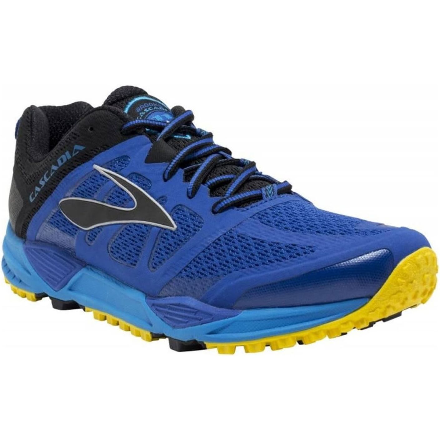 Brooks Cascadia 11 Nautical Blue/Cyber Yellow da Uomo OUTLET