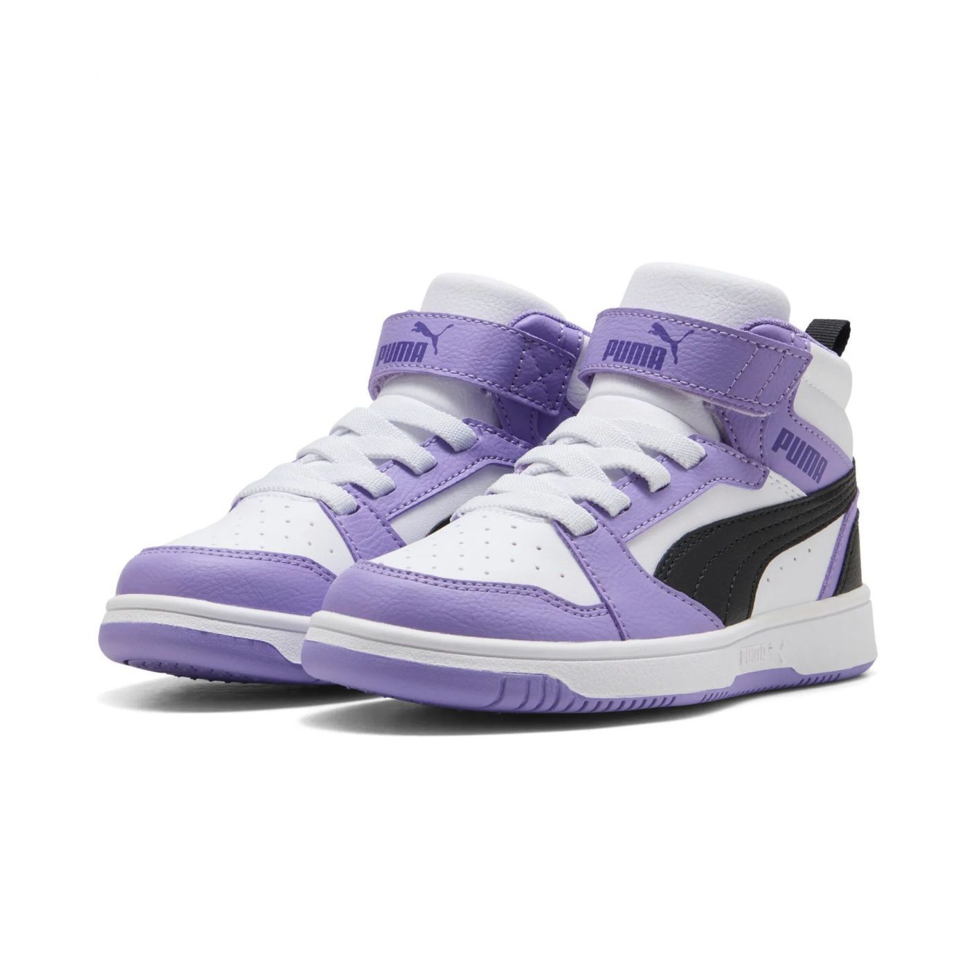 Puma Rebound V6 Mid AC+PS Violett/Schwarz/Weiß