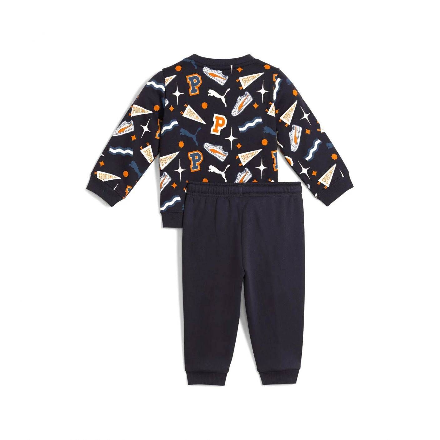 Puma AOP Infant Minicat Trainingsanzug New Navy 