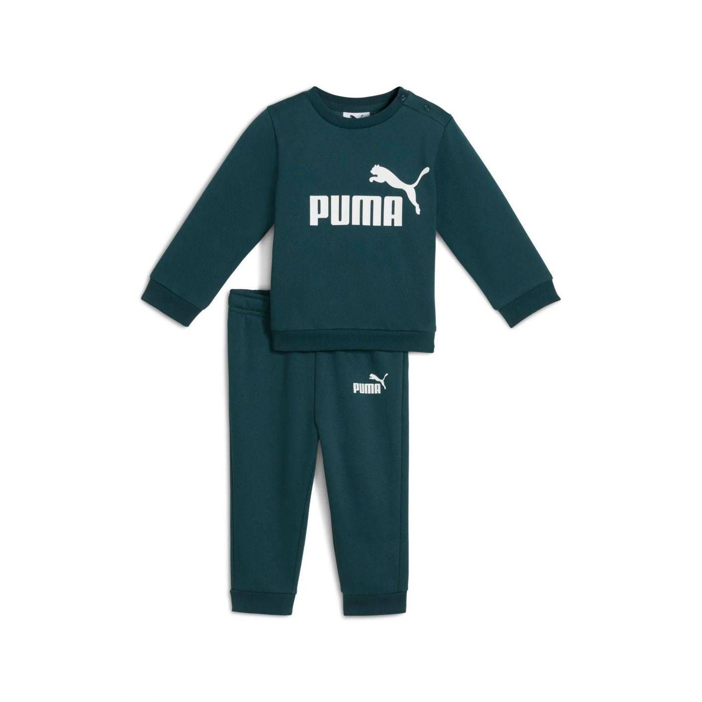 Puma Trainingsanzug Minicats Kleinkinder Grün Terrain