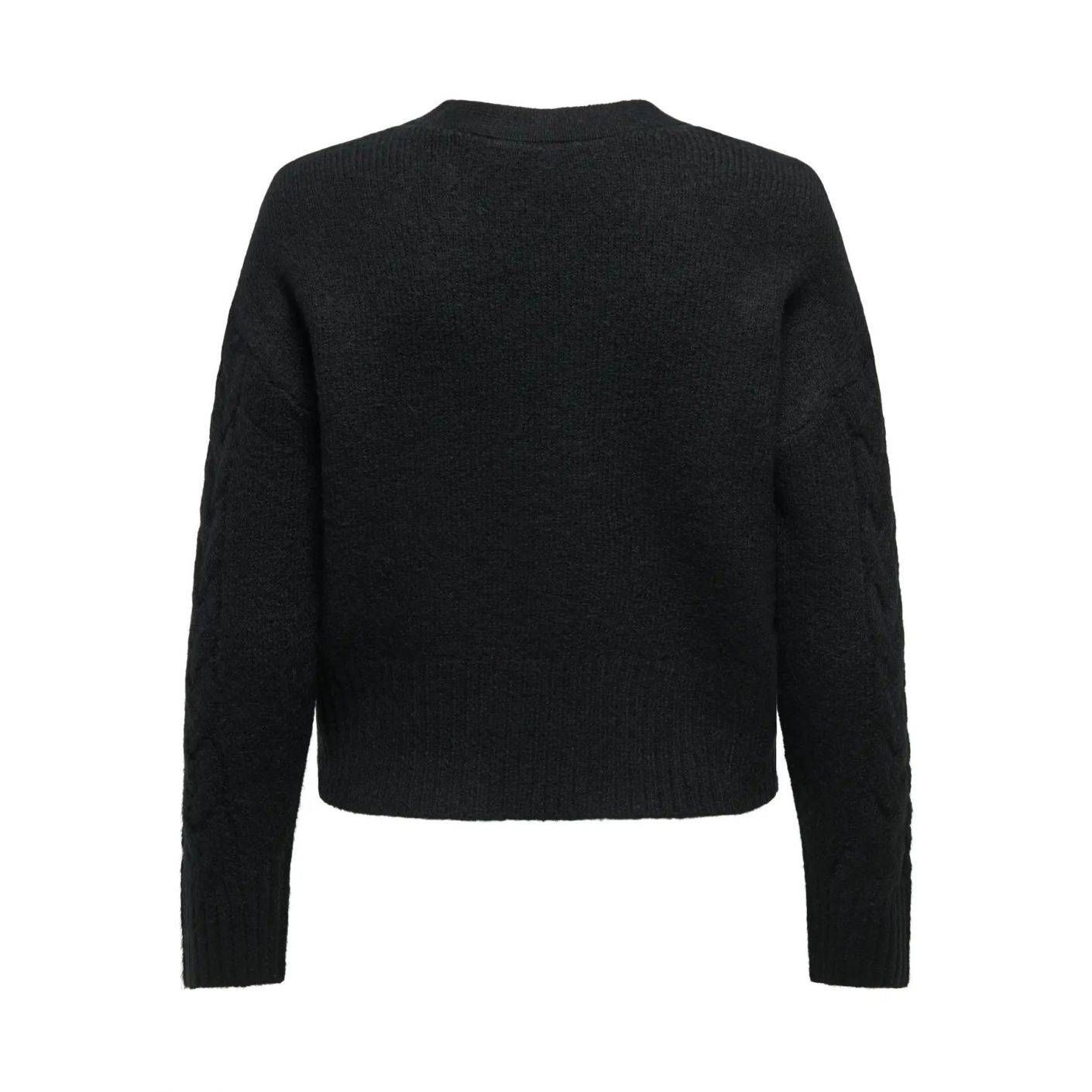 Only Strickjacke Onlrio Schwarz für Damen