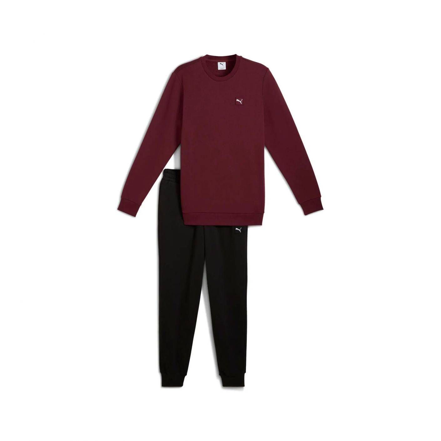 Puma Essentials Elevated Ruby Shimmer Trainingsanzug für Herren