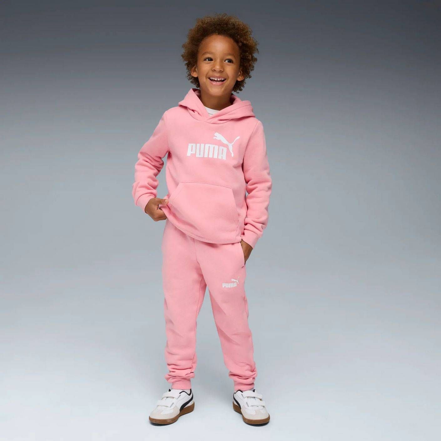 Puma Tuta Essentials Junior n.1 Logo Pinkscape
