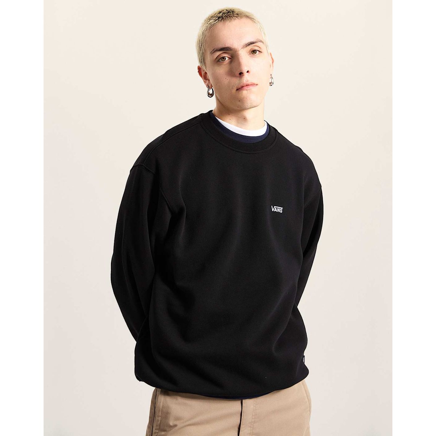 Vans Sweatshirt Left Chest Logo II Black