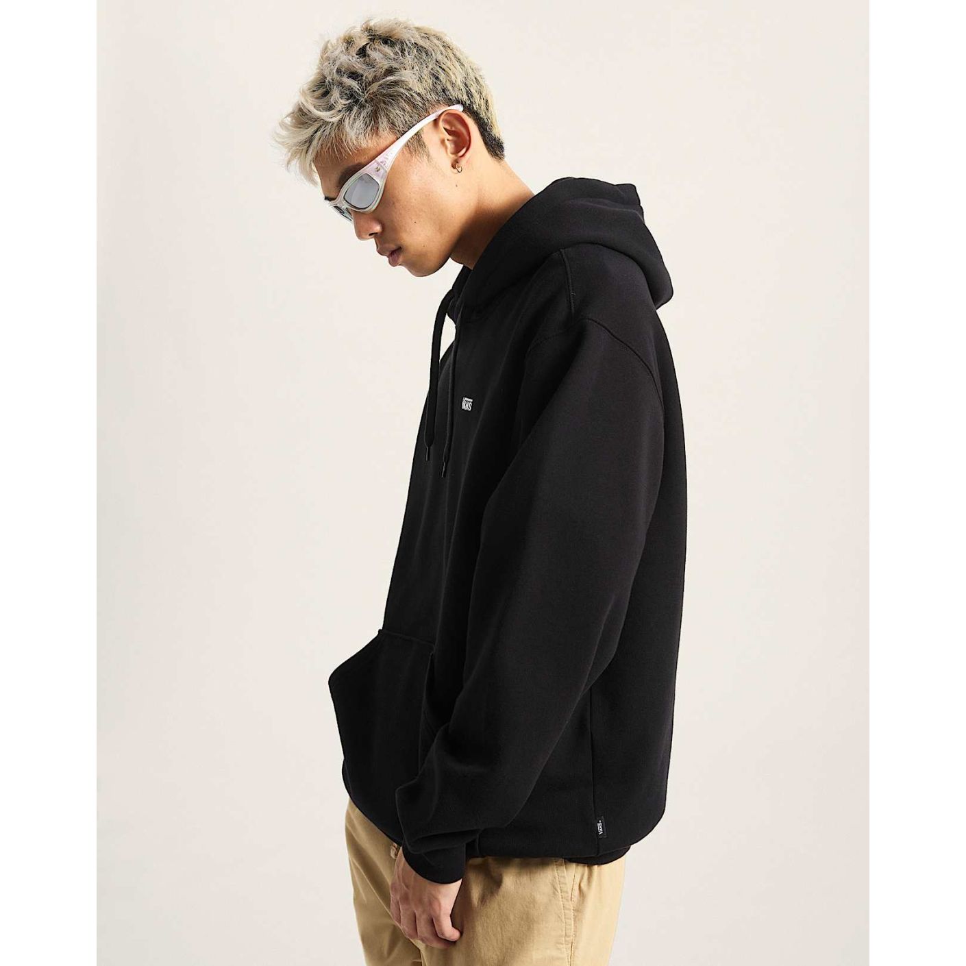 Vans Hoodie Left Chest Logo II Black for Men