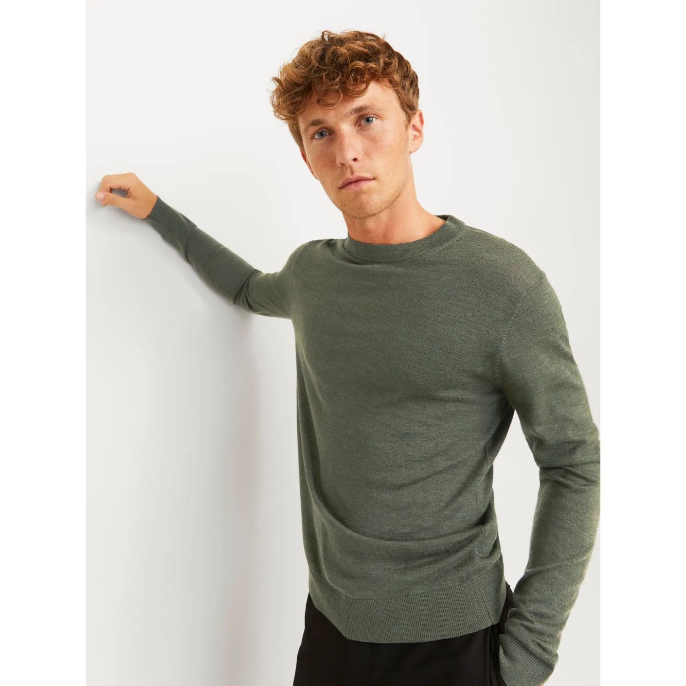 Jack & Jones Pullover Jprblamerino Peat da Uomo