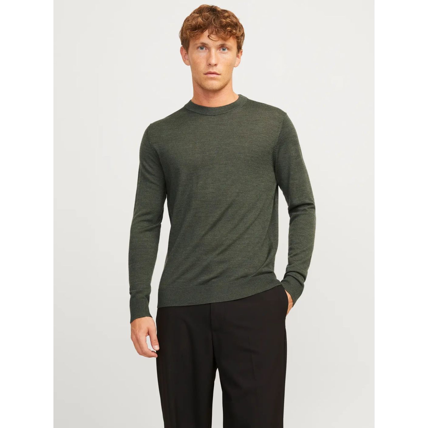 Jack & Jones Pullover Jprblamerino Peat da Uomo