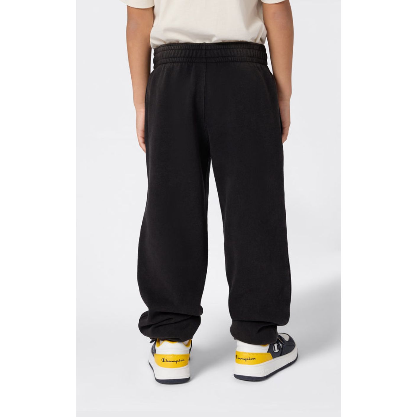 Champion Joggers mit Rippbündchen Schwarz für Kinder