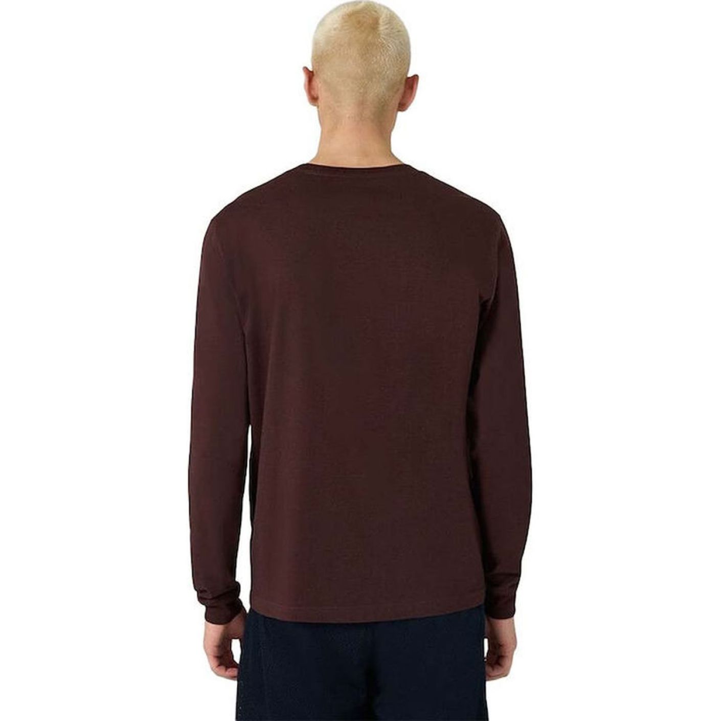 Champion T-Shirt manica lunga Icons Marrone da Uomo