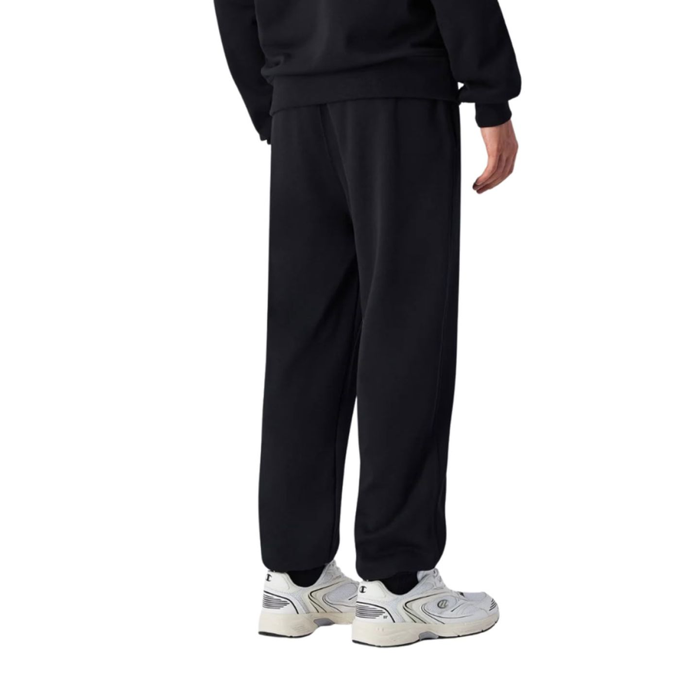 Champion Pantaloni con polsino Neri da Uomo