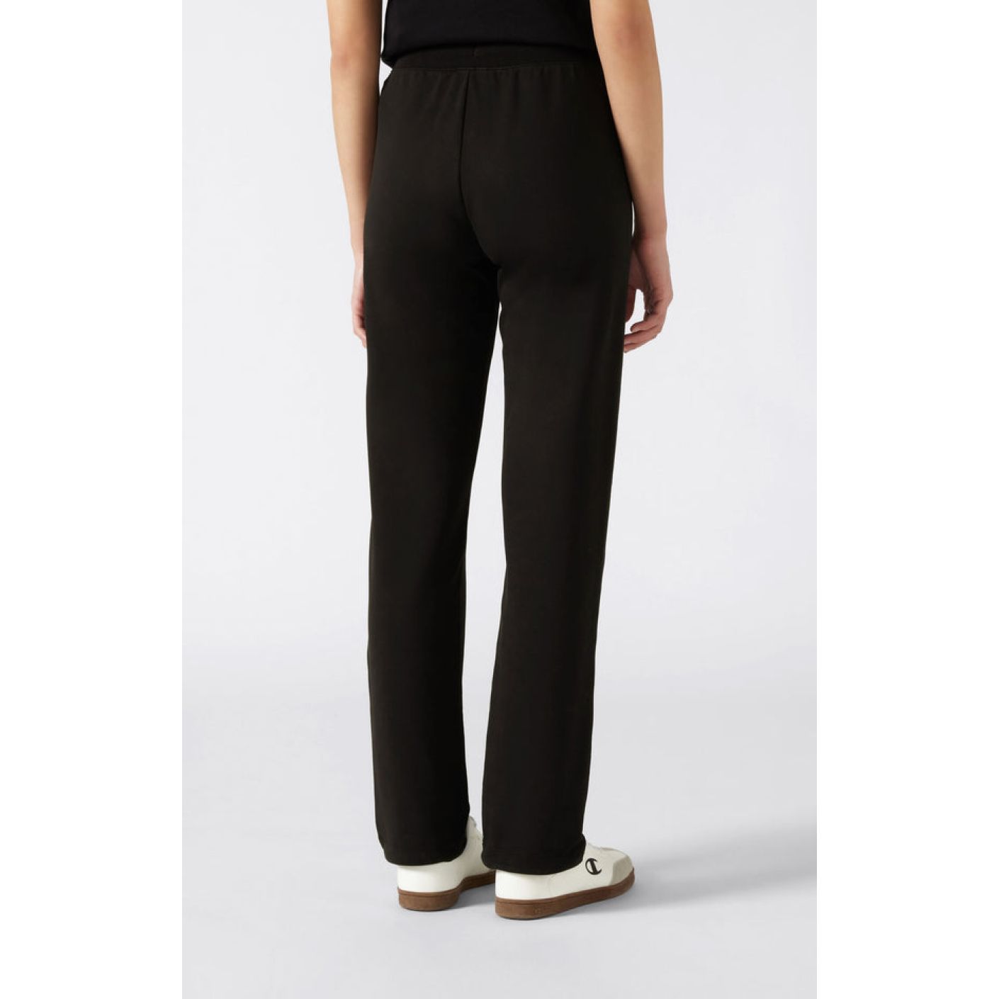 Champion Women's Straight Leg Slim Fit Pants Black